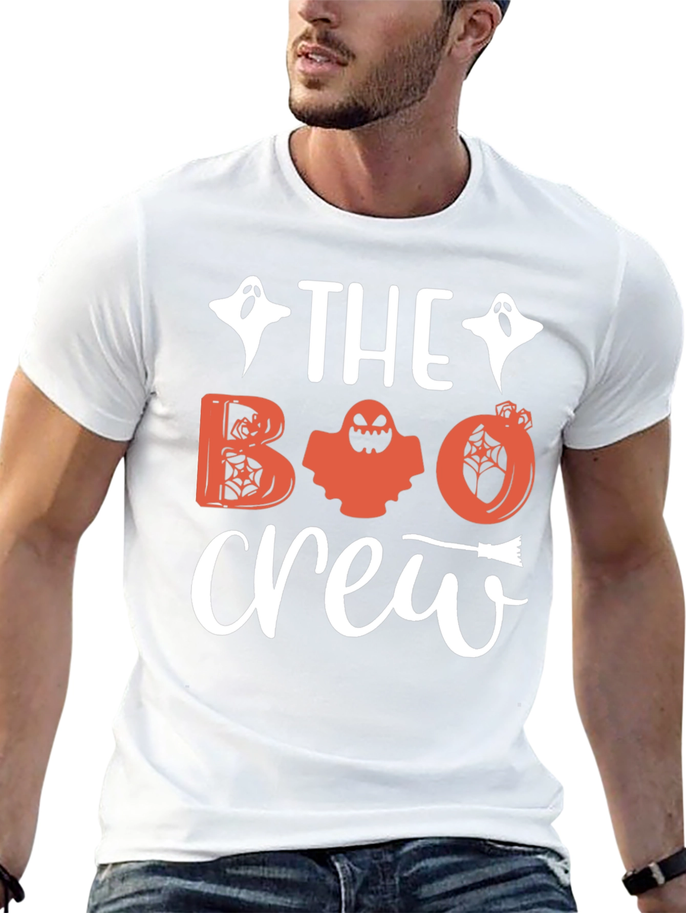 The Boo Crew Halloween Graphic Tee