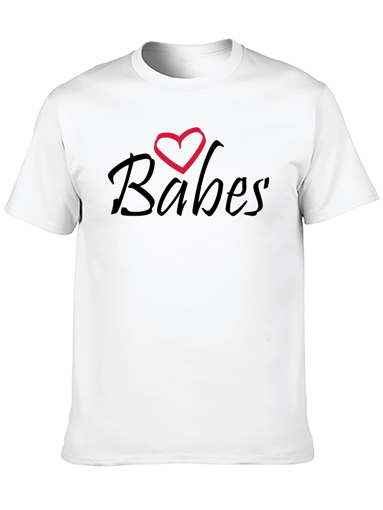 I Heart Babes T-Shirt - Stylish Graphic Tee