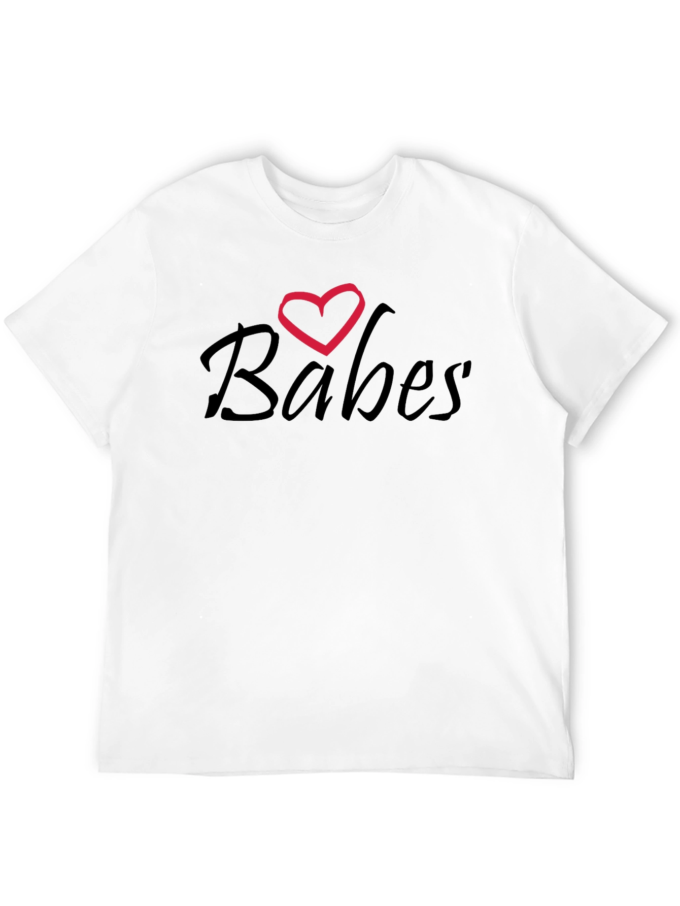 I Heart Babes T-Shirt - Stylish Graphic Tee