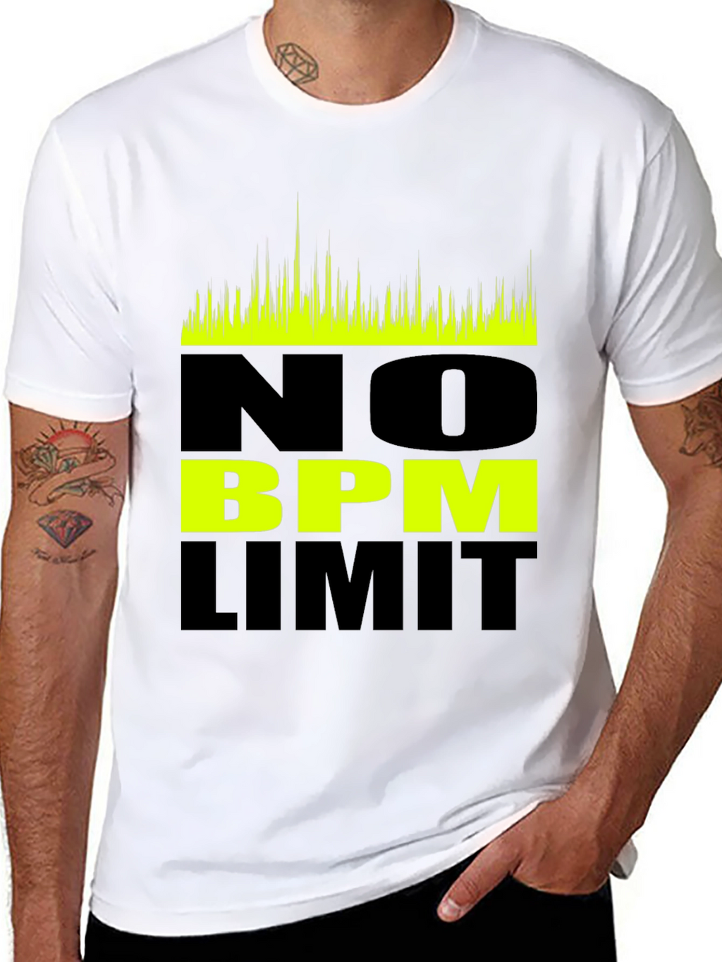 No BPM Limit Black T-Shirt