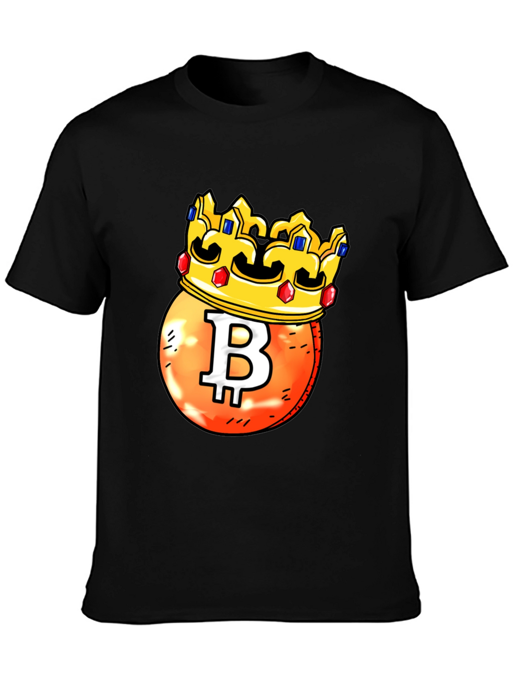Bitcoin King T-Shirt - Crypto Currency Tee