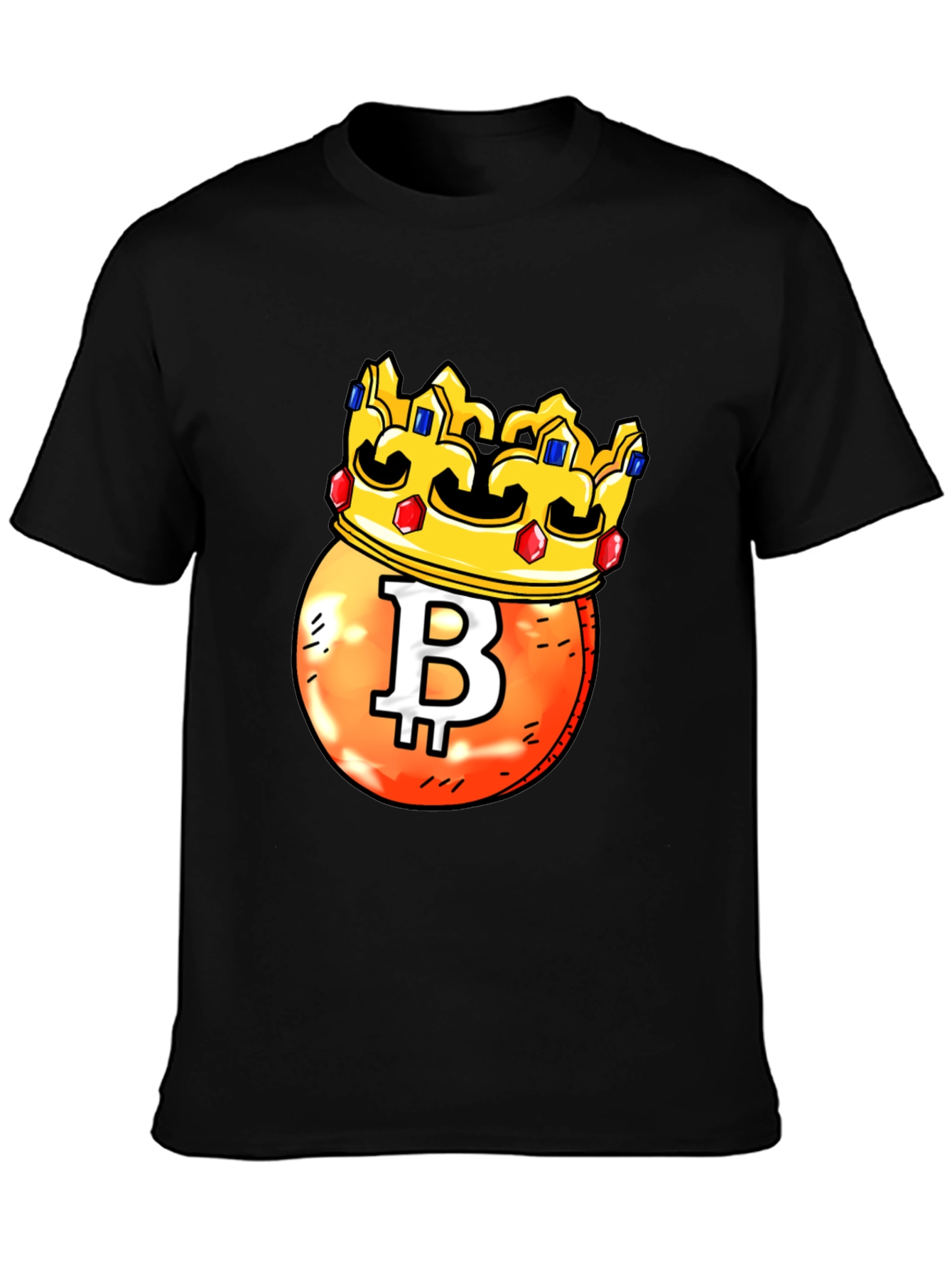 Bitcoin King T-Shirt - Crypto Currency Tee