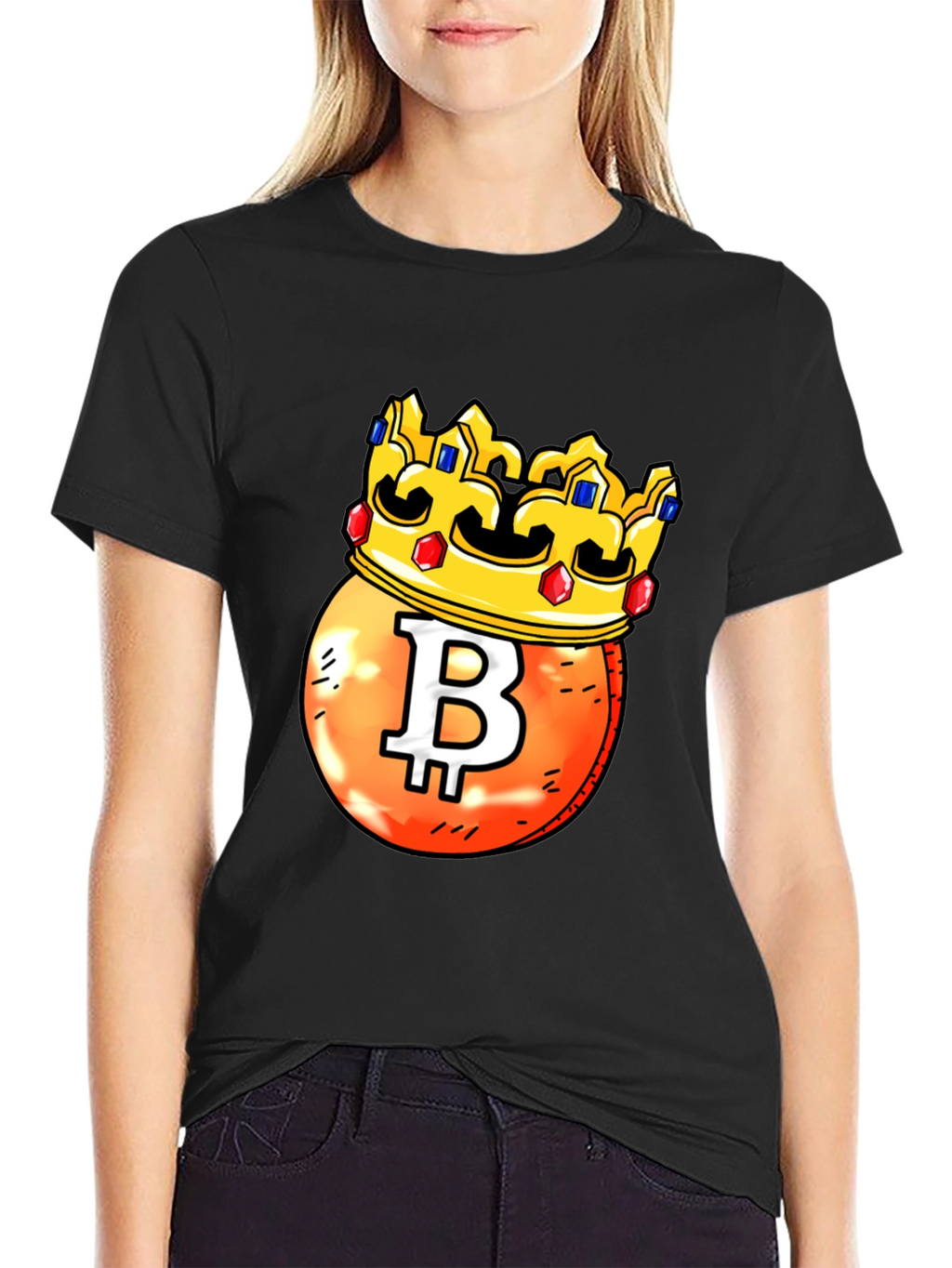 Bitcoin King T-Shirt - Crypto Currency Tee