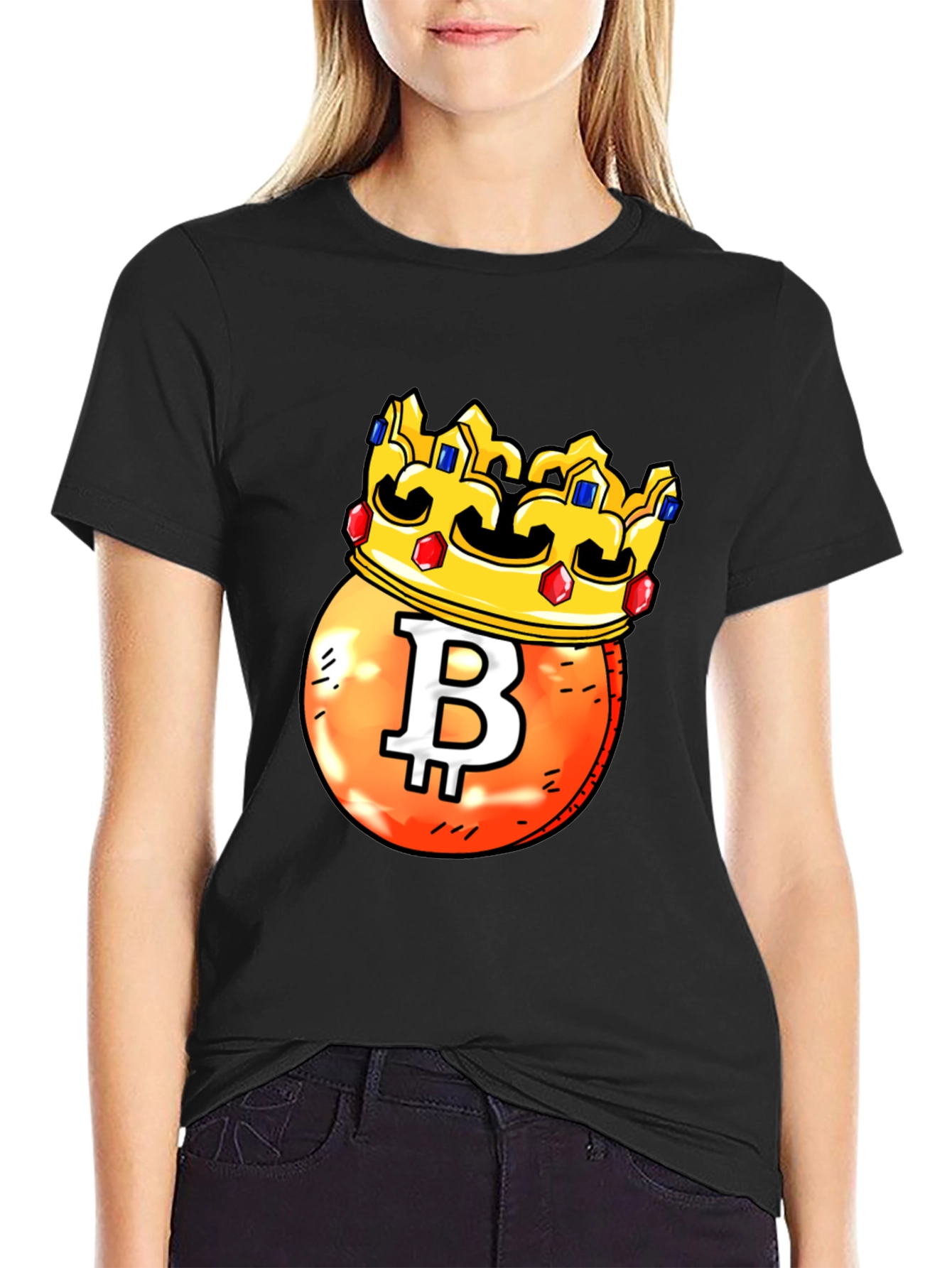 Bitcoin King T-Shirt - Crypto Currency Tee