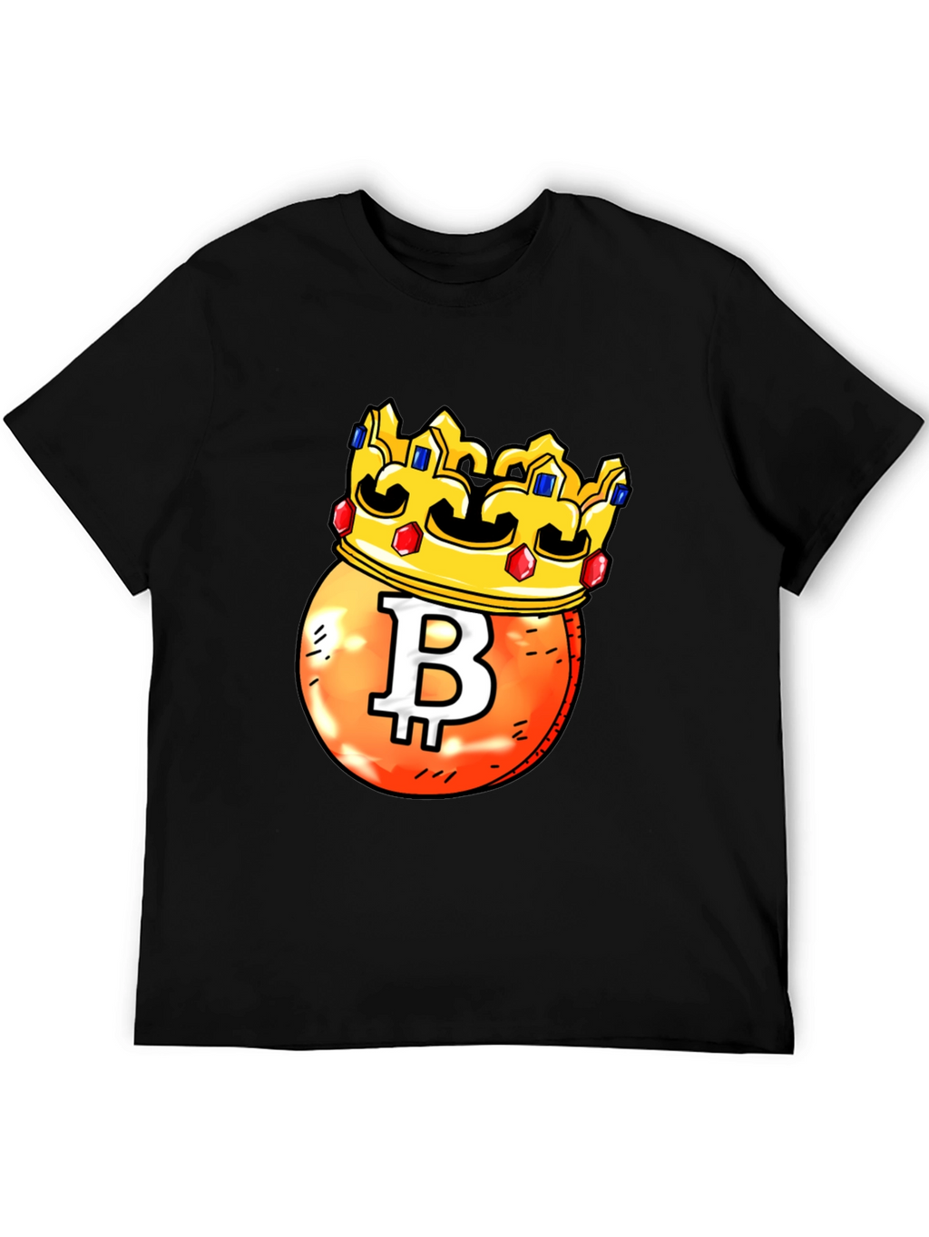 Bitcoin King T-Shirt - Crypto Currency Tee