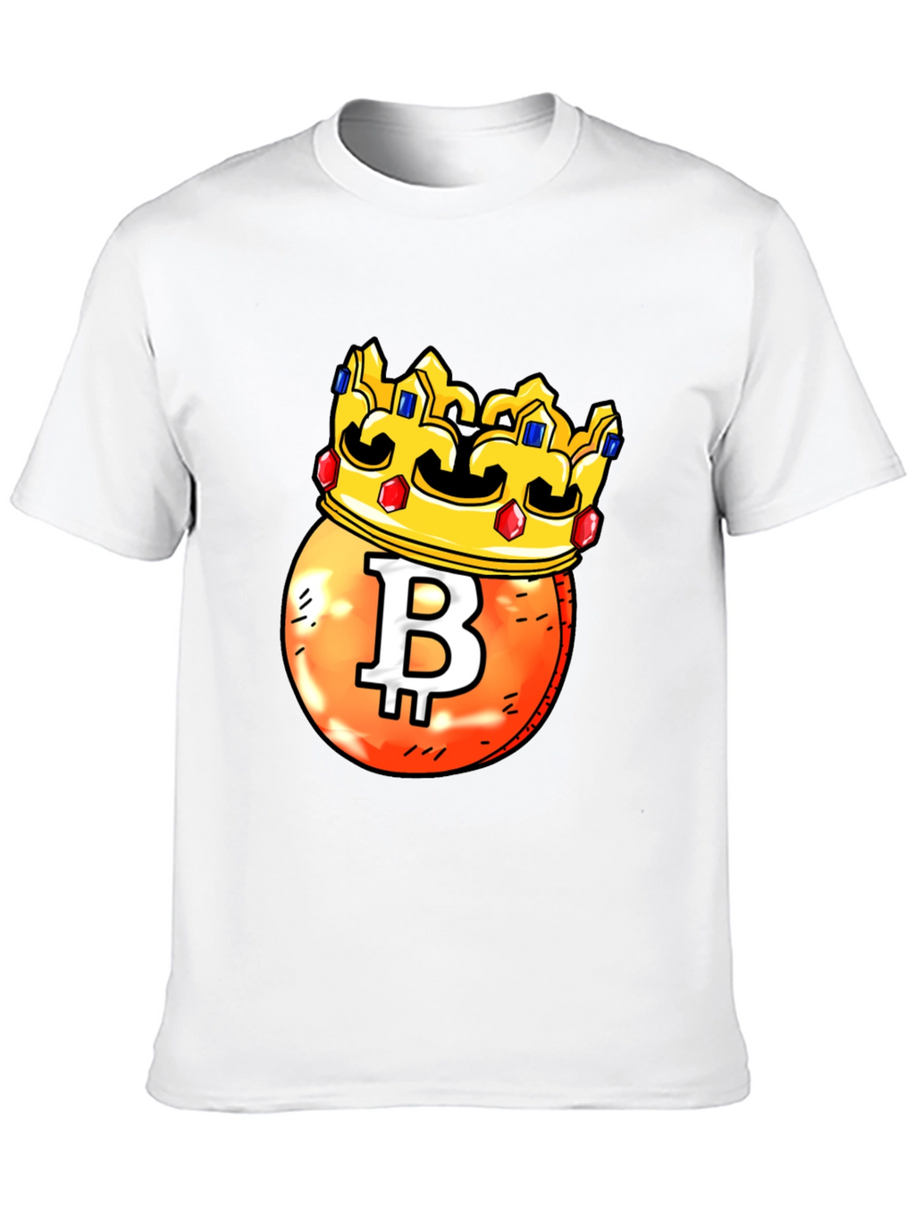 Bitcoin King T-Shirt - Crypto Currency Tee