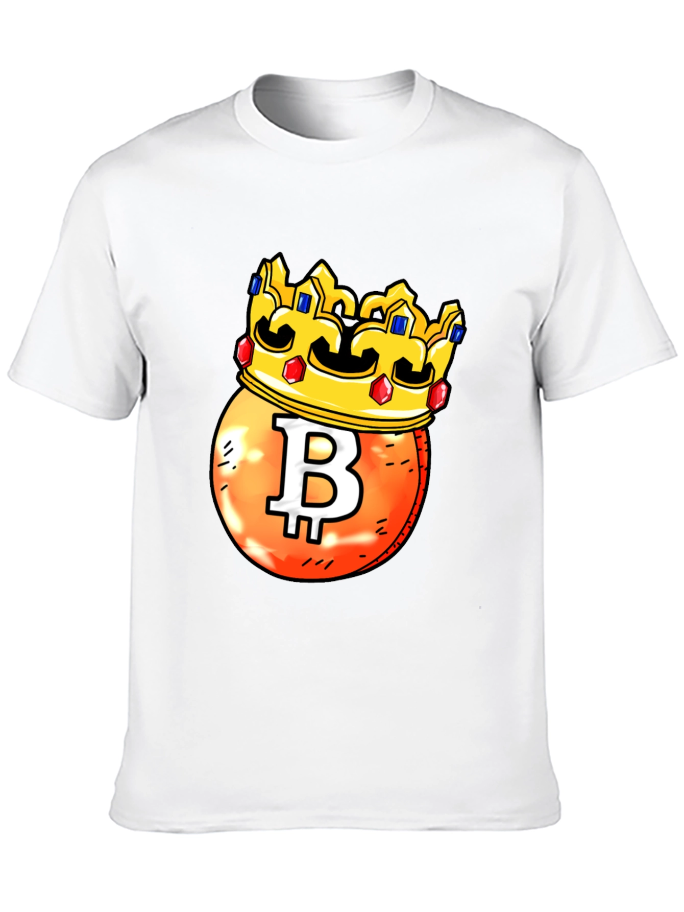 Bitcoin King T-Shirt - Crypto Currency Tee