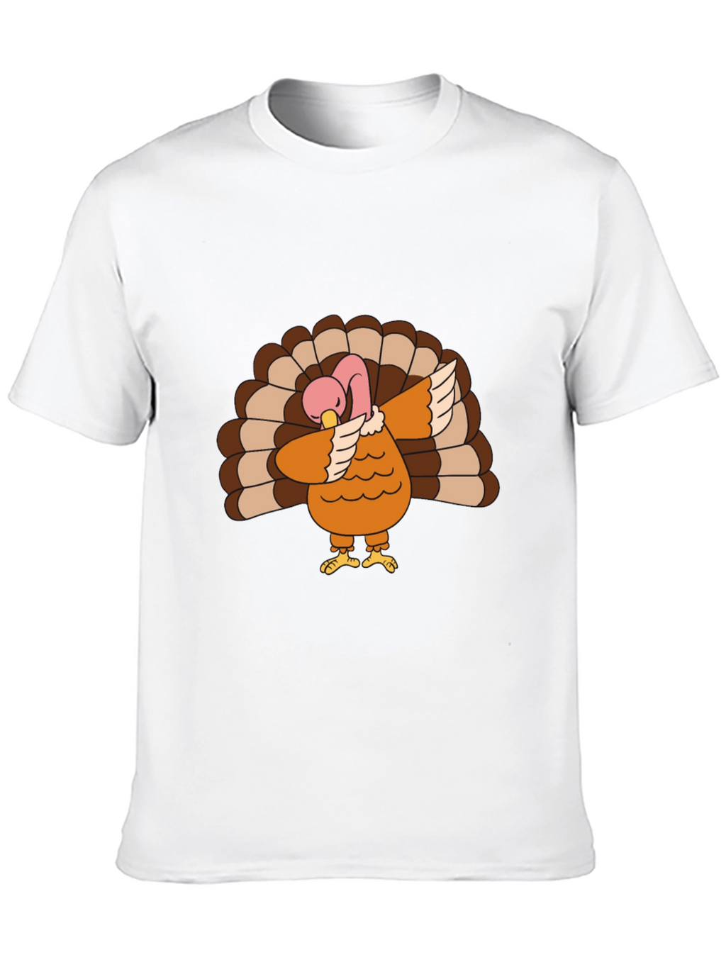 Dabbing Turkey Graphic Tee - Thanksgiving Fun!