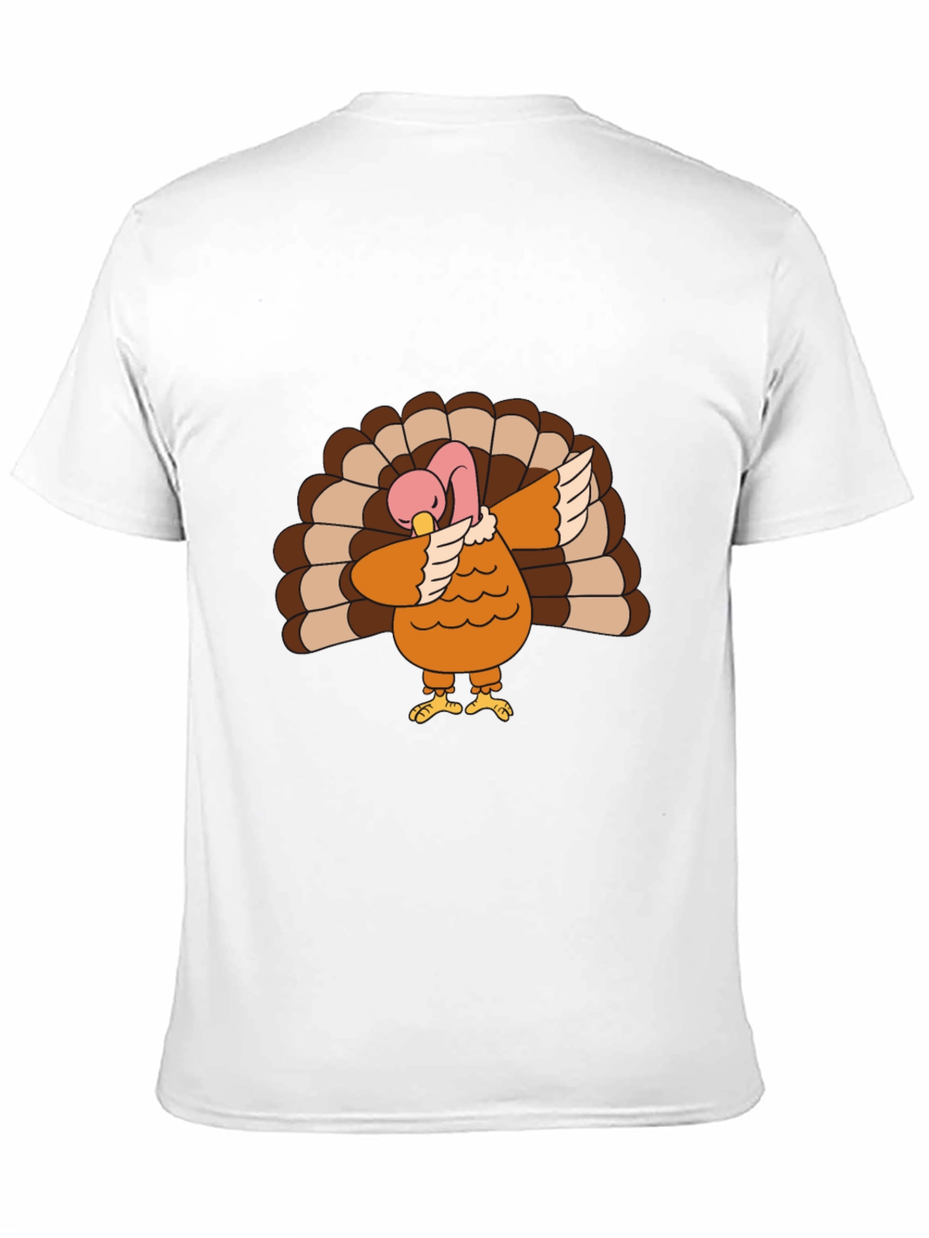Dabbing Turkey Graphic Tee - Thanksgiving Fun!