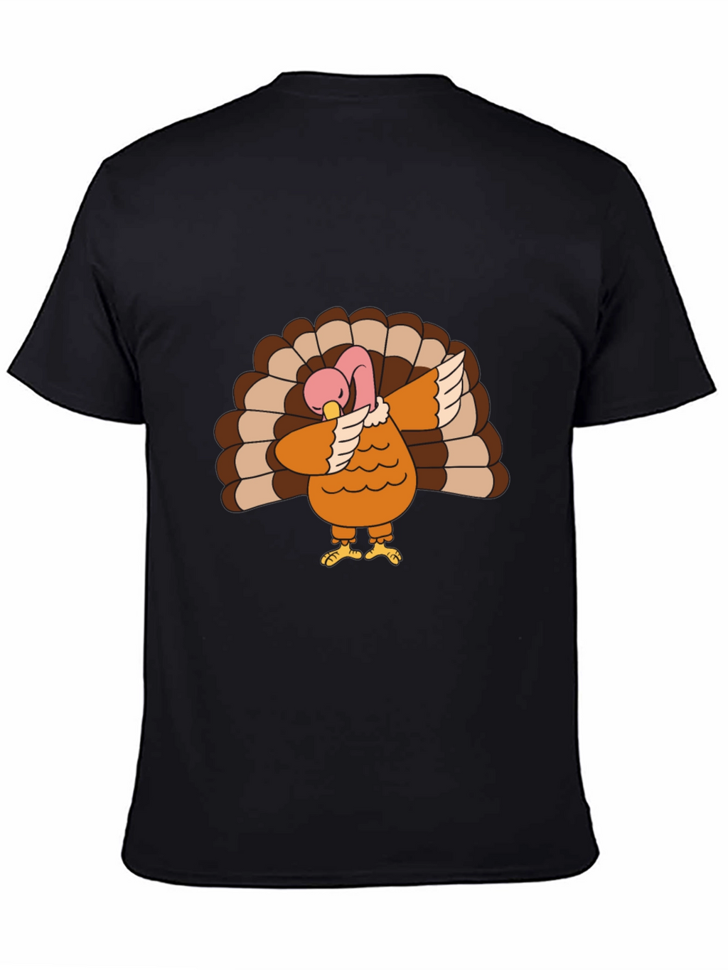 Dabbing Turkey Graphic Tee - Thanksgiving Fun!