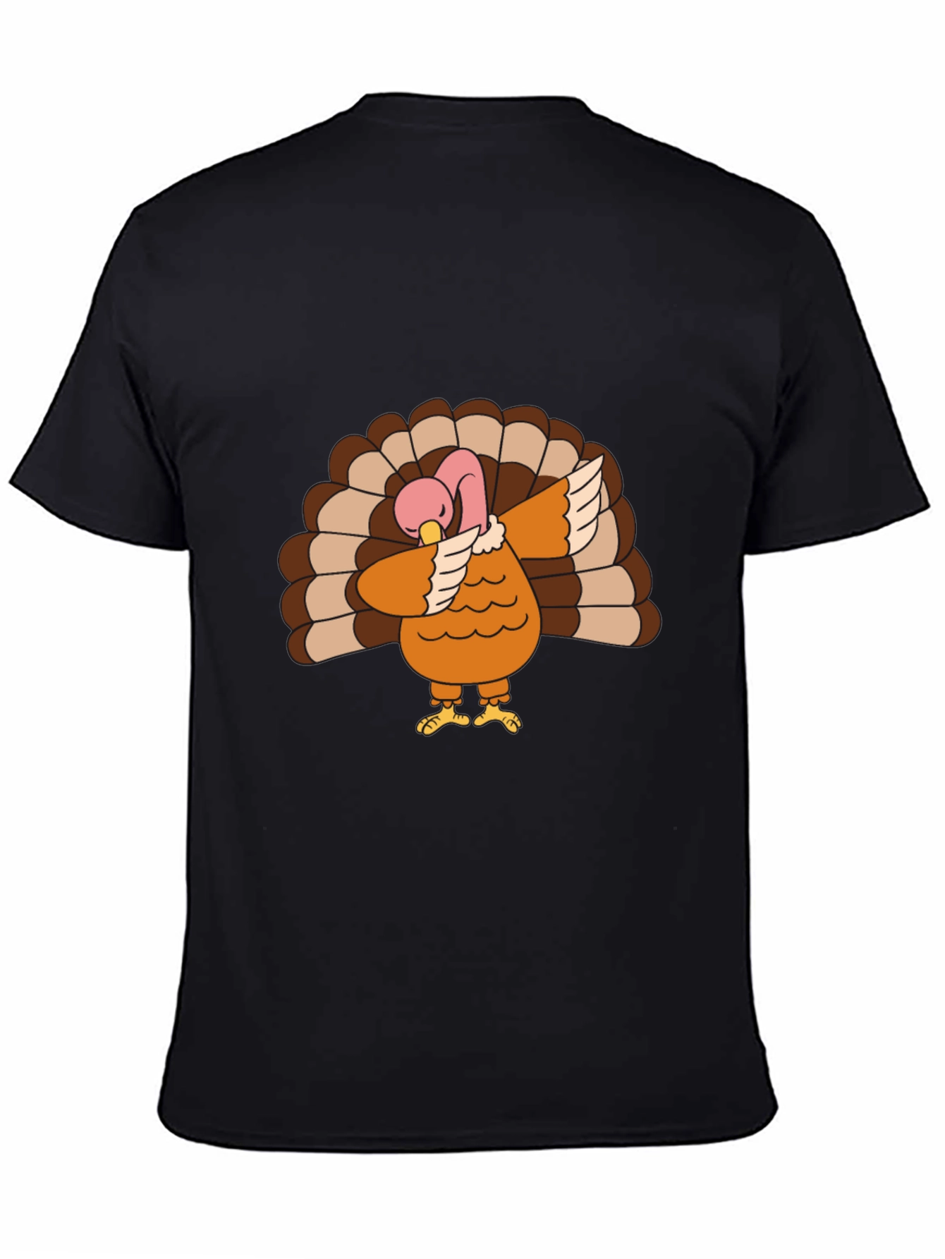 Dabbing Turkey Graphic Tee - Thanksgiving Fun!