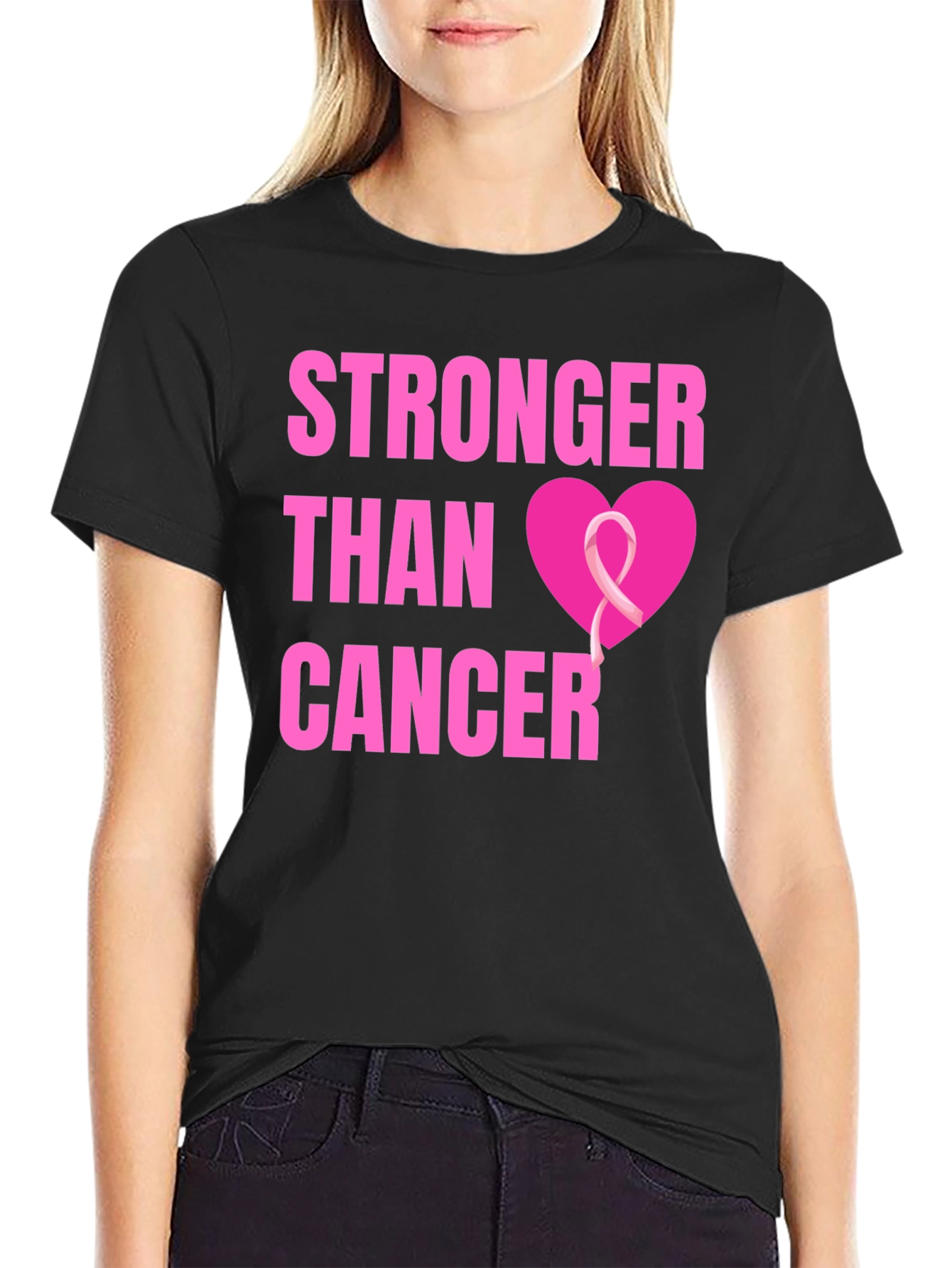 Stronger Than Cancer Awareness T-Shirt