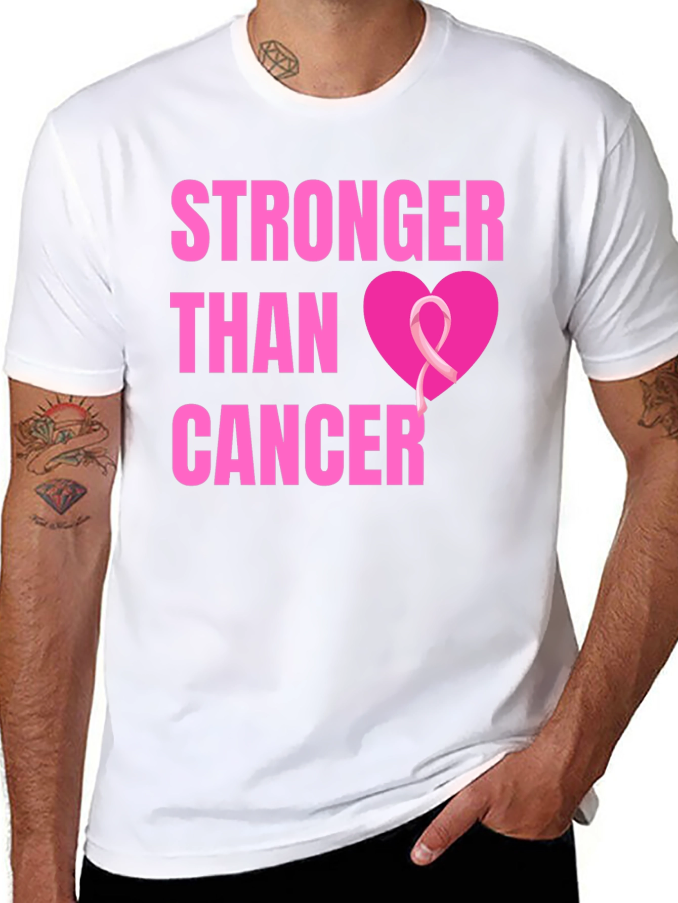 Stronger Than Cancer Awareness T-Shirt