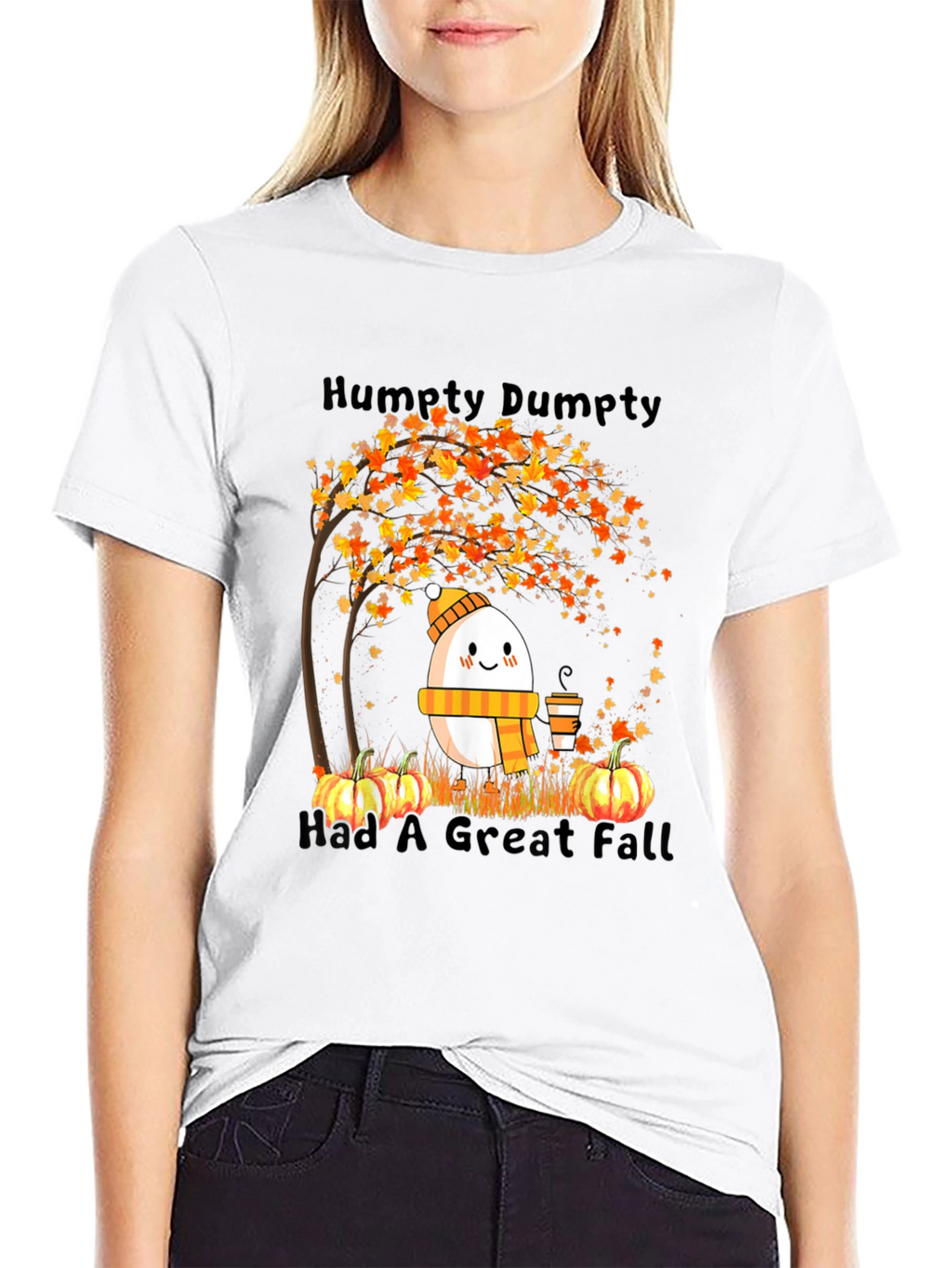 Humpty Dumpty Fall T-Shirt Autumn Design