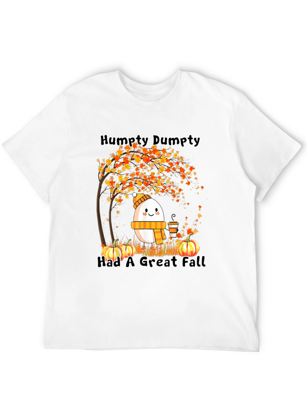 Humpty Dumpty Fall T-Shirt Autumn Design