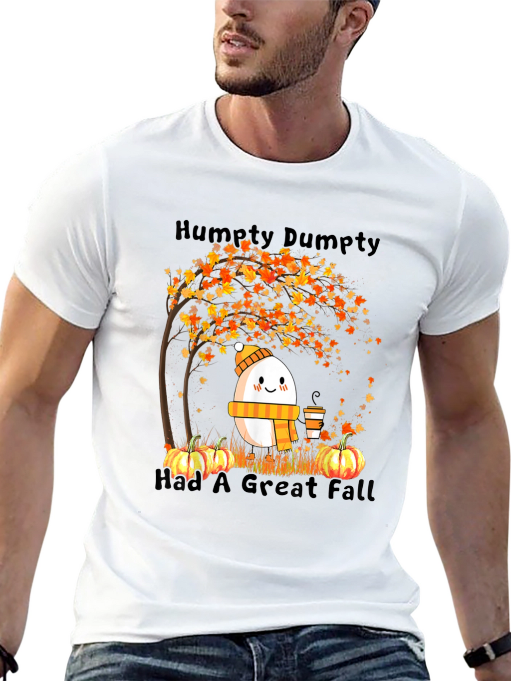 Humpty Dumpty Fall T-Shirt Autumn Design