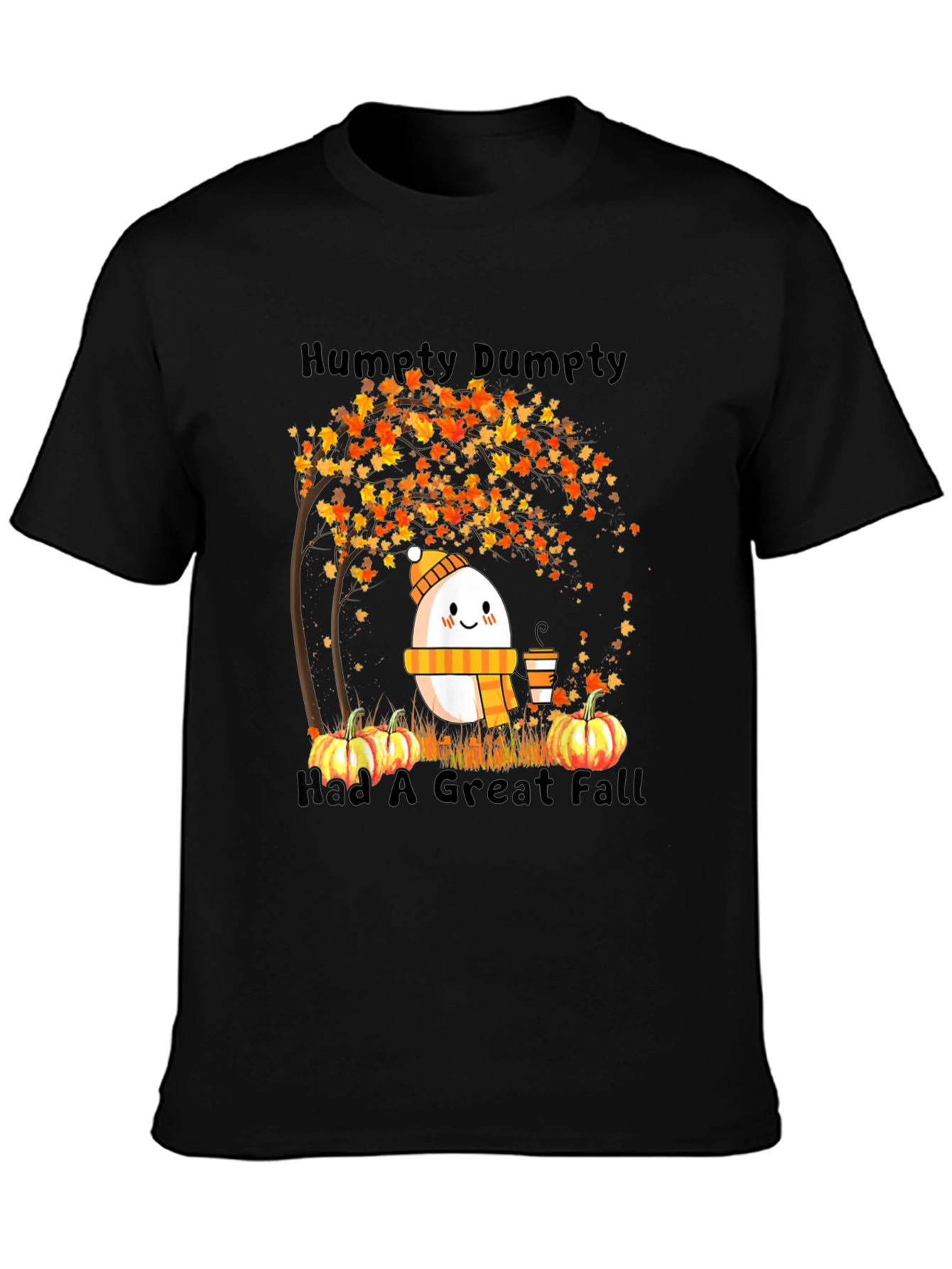 Humpty Dumpty Fall T-Shirt Autumn Design