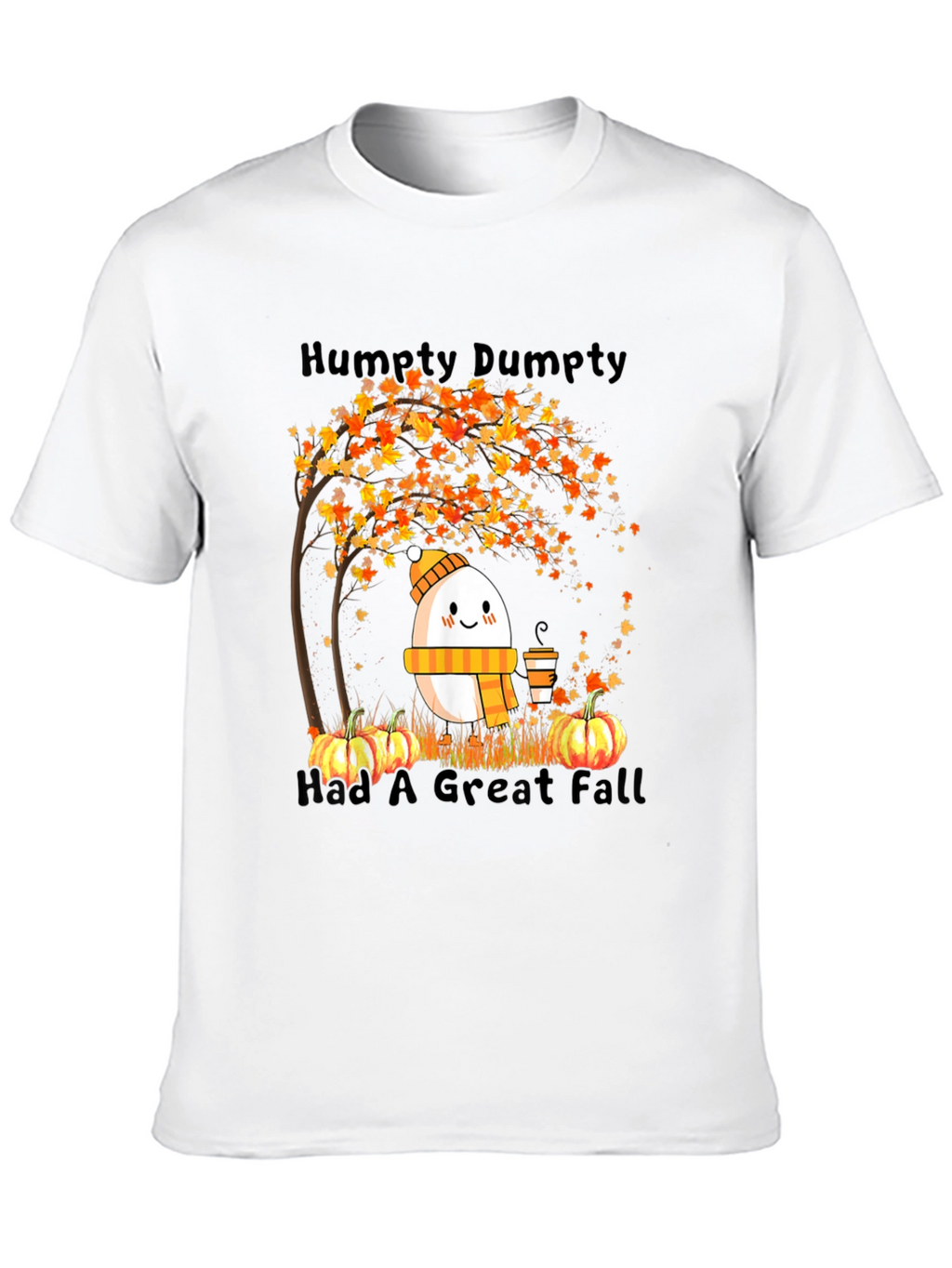 Humpty Dumpty Fall T-Shirt Autumn Design