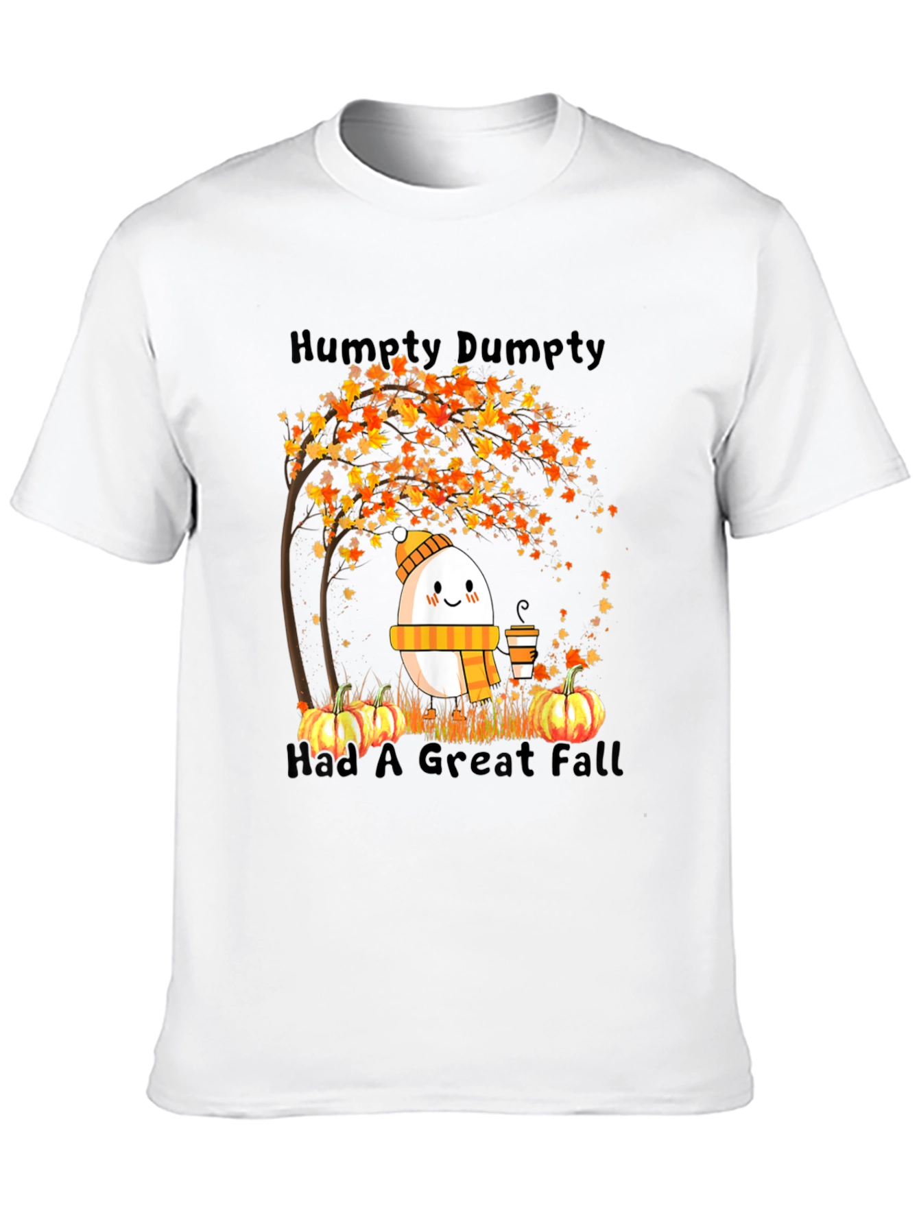 Humpty Dumpty Fall T-Shirt Autumn Design
