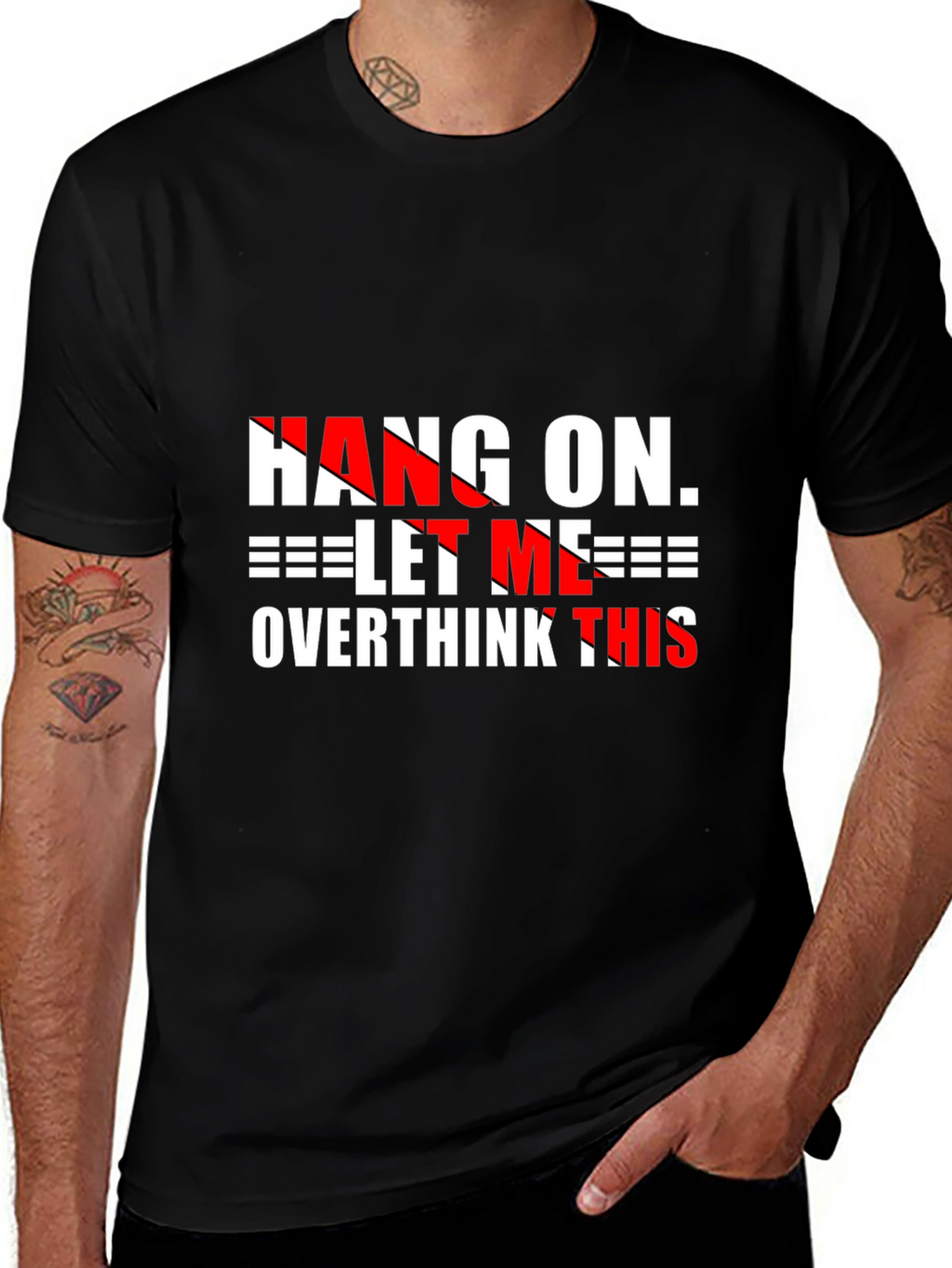 Hang On Overthink Graphic Tee