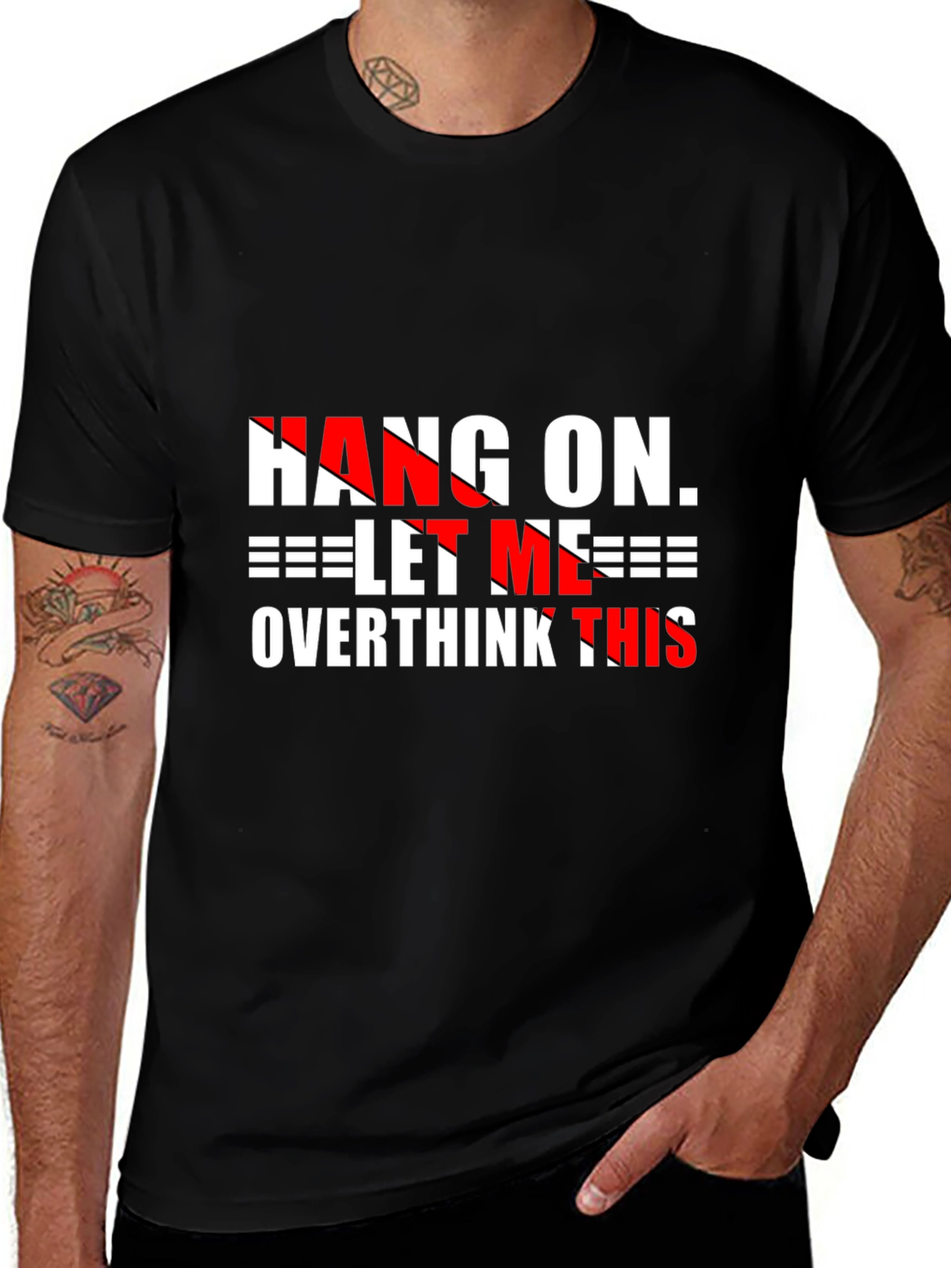 Hang On Overthink Graphic Tee