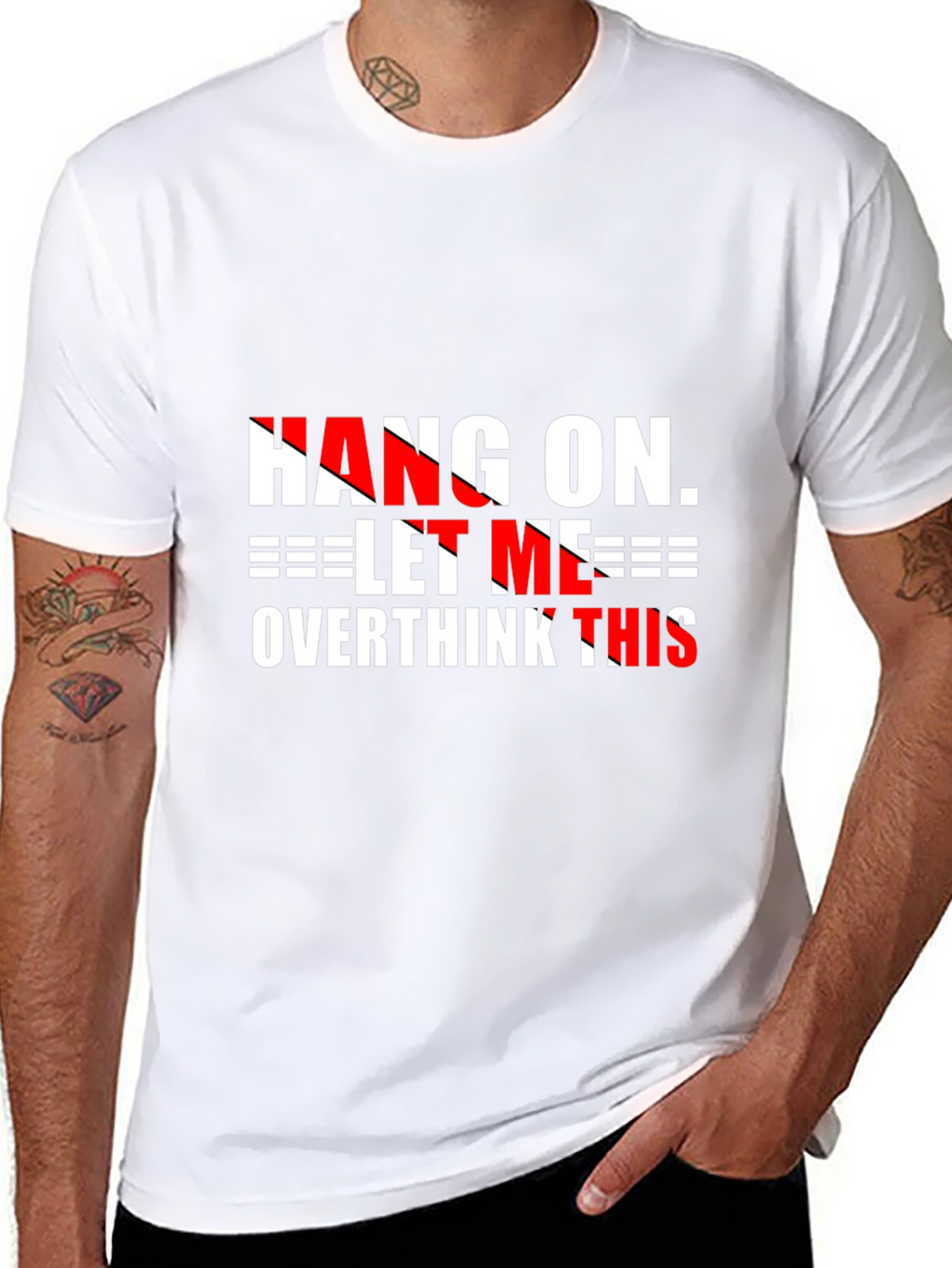 Hang On Overthink Graphic Tee