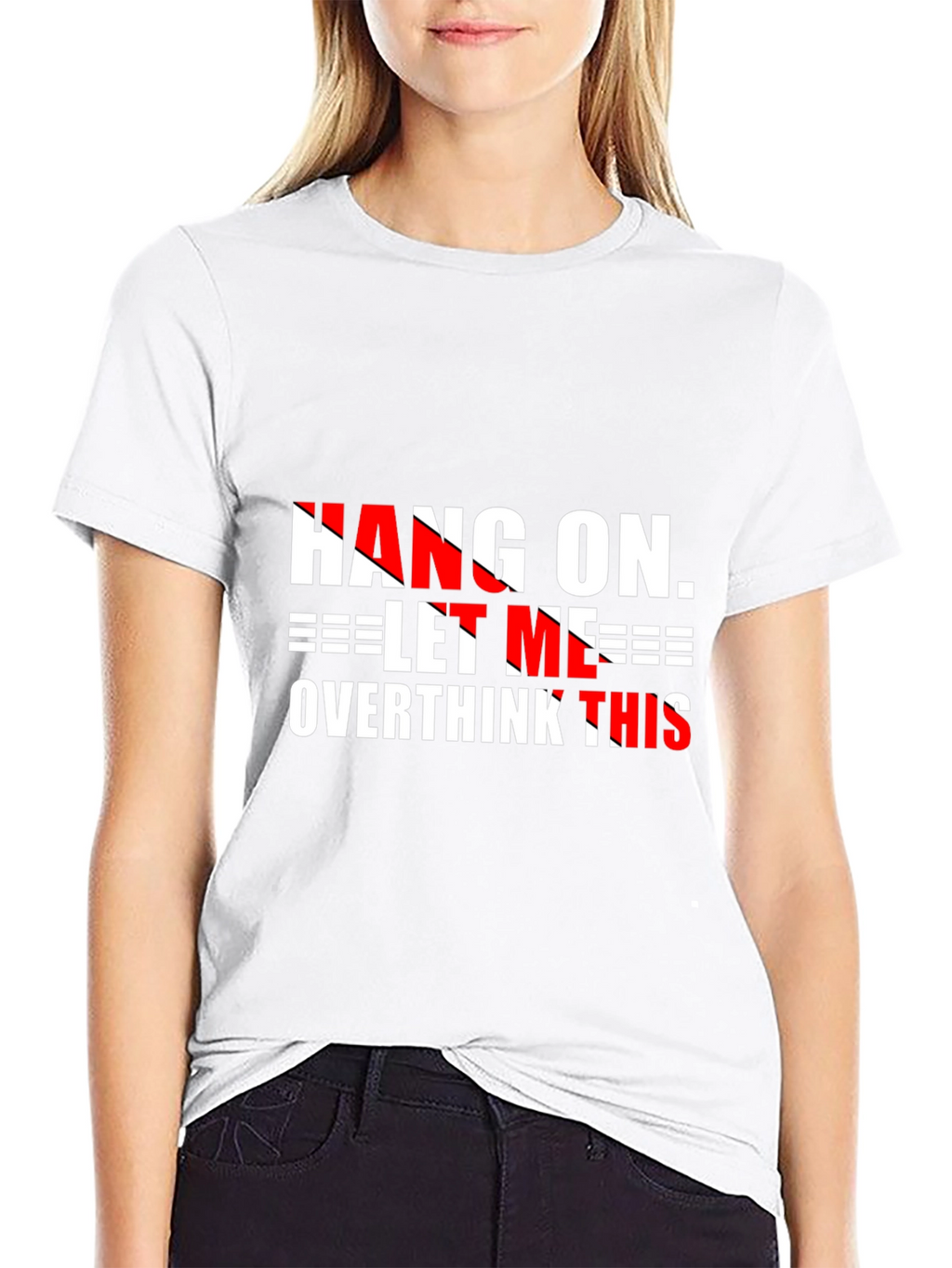 Hang On Overthink Graphic Tee