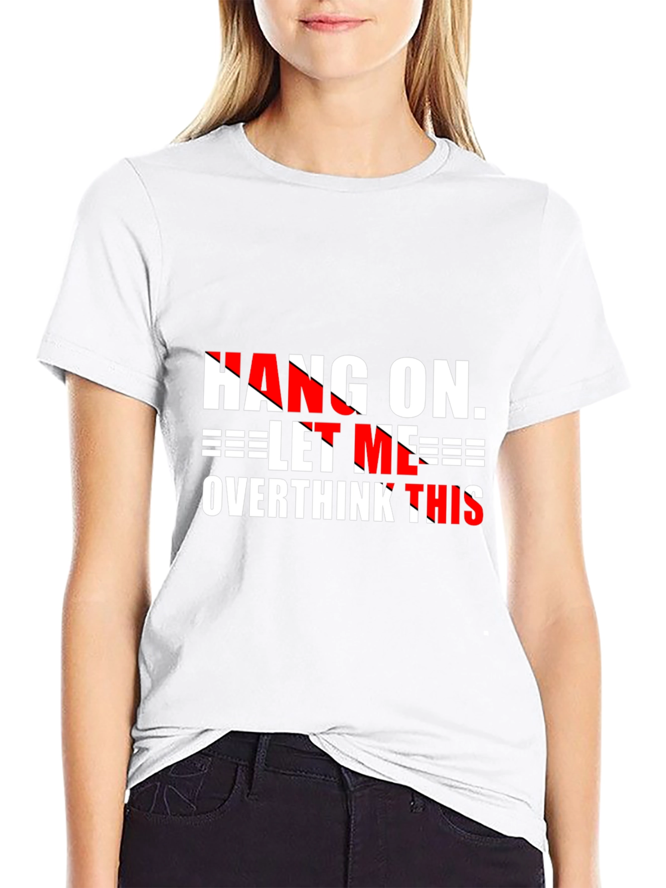 Hang On Overthink Graphic Tee