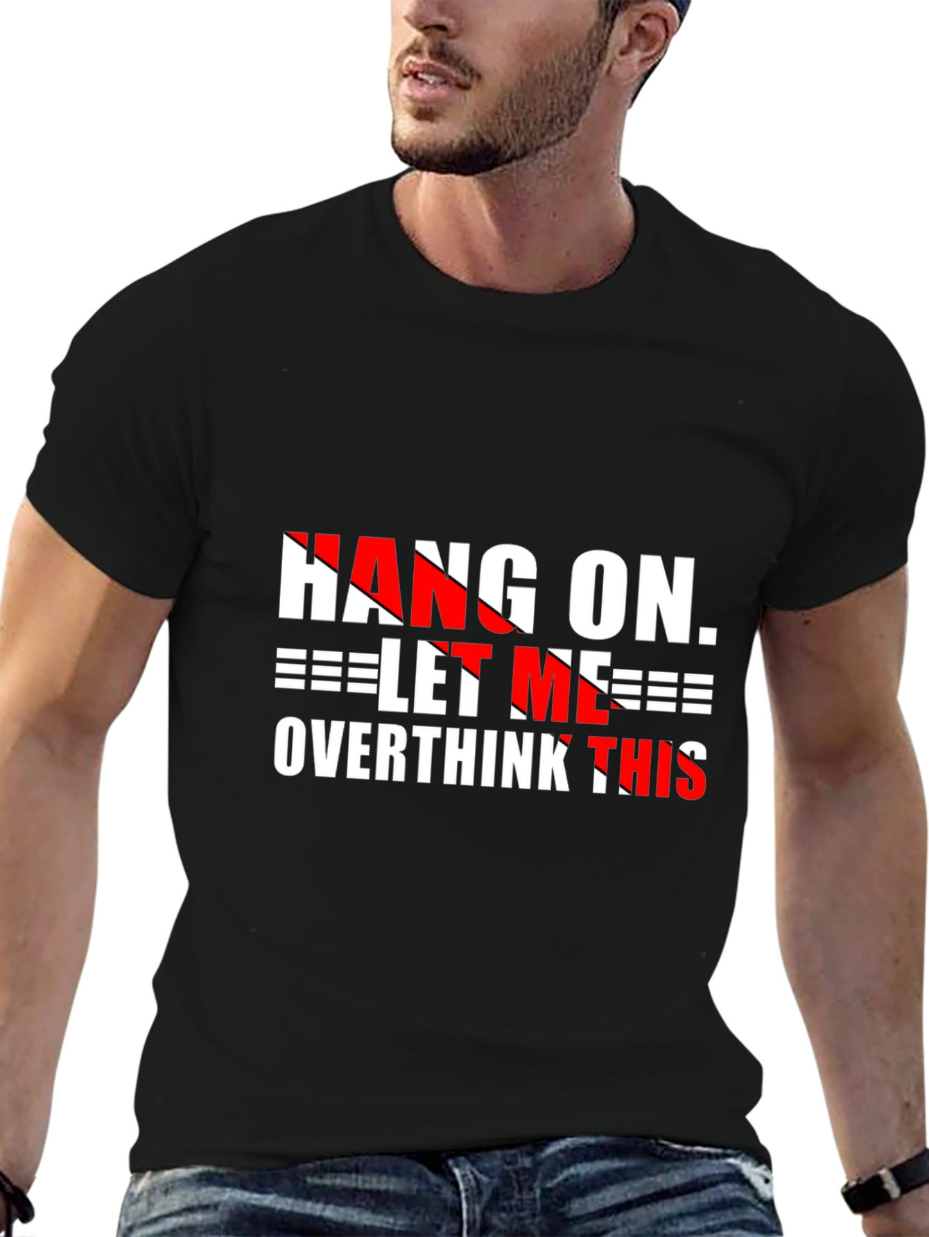 Hang On Overthink Graphic Tee