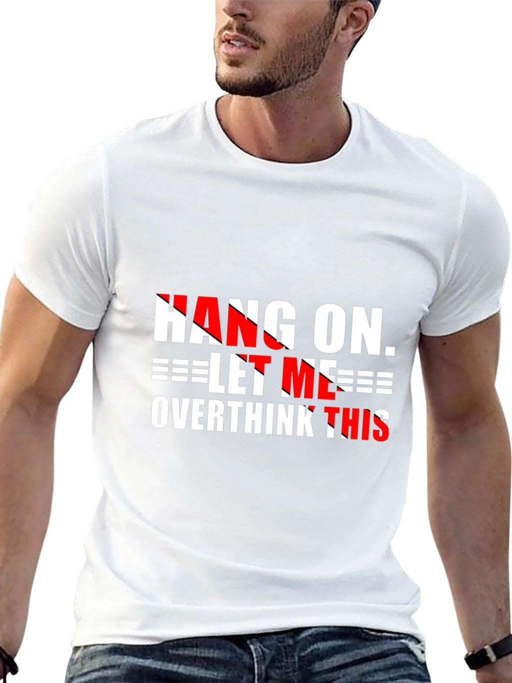 Hang On Overthink Graphic Tee