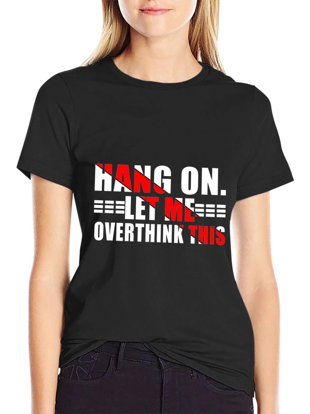 Hang On Overthink Graphic Tee