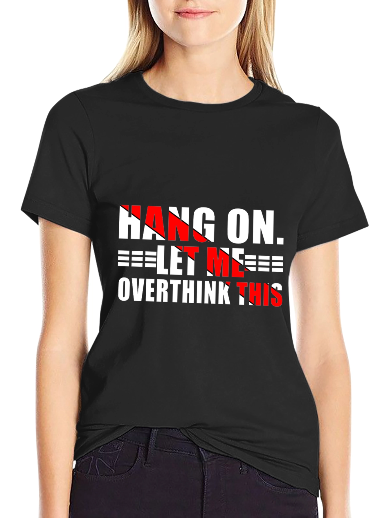 Hang On Overthink Graphic Tee