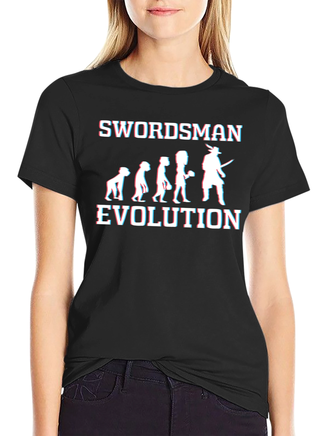 Swordsman Evolution Graphic Tee