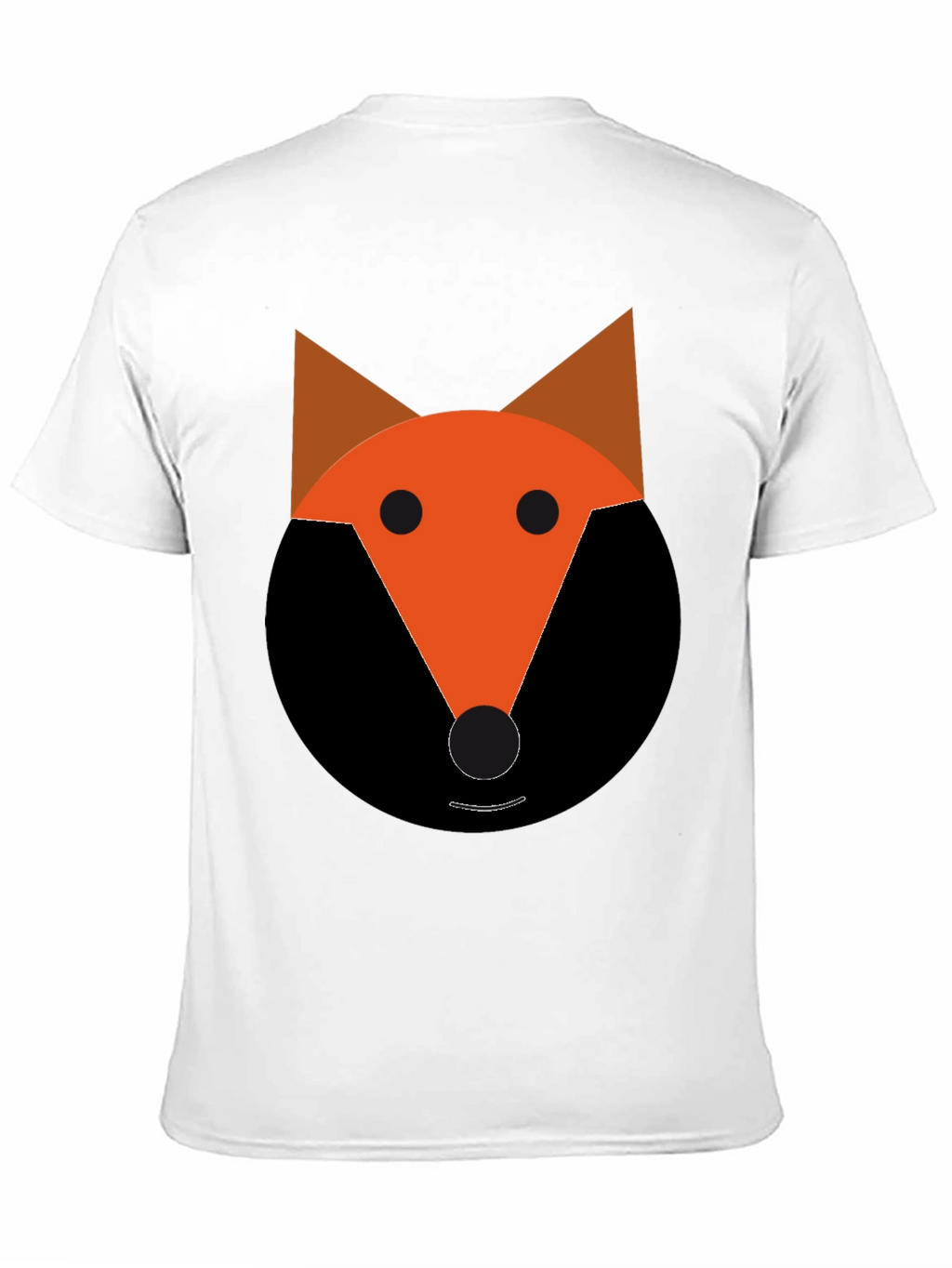 Fox Graphic Tee - Black Cotton Blend