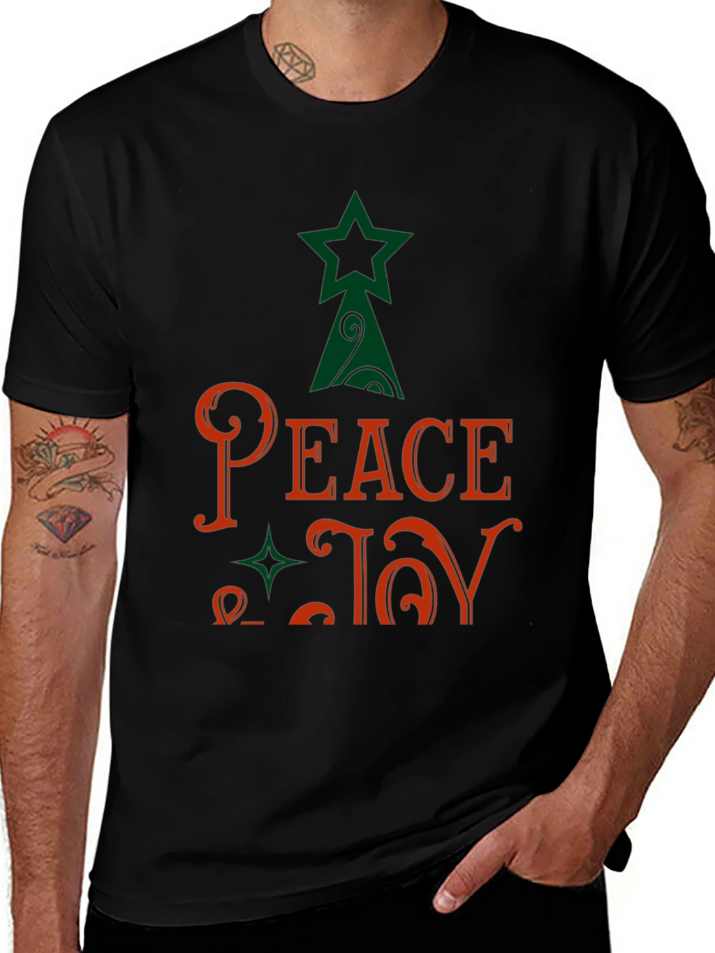 Peace Joy Christmas T-Shirt