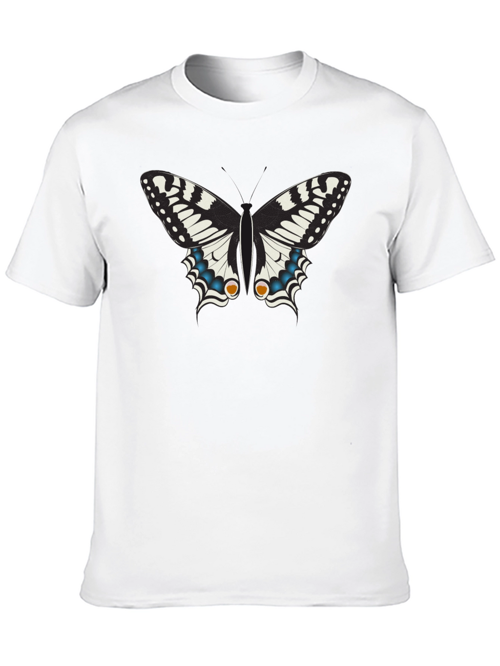 Butterfly Graphic Black T-Shirt