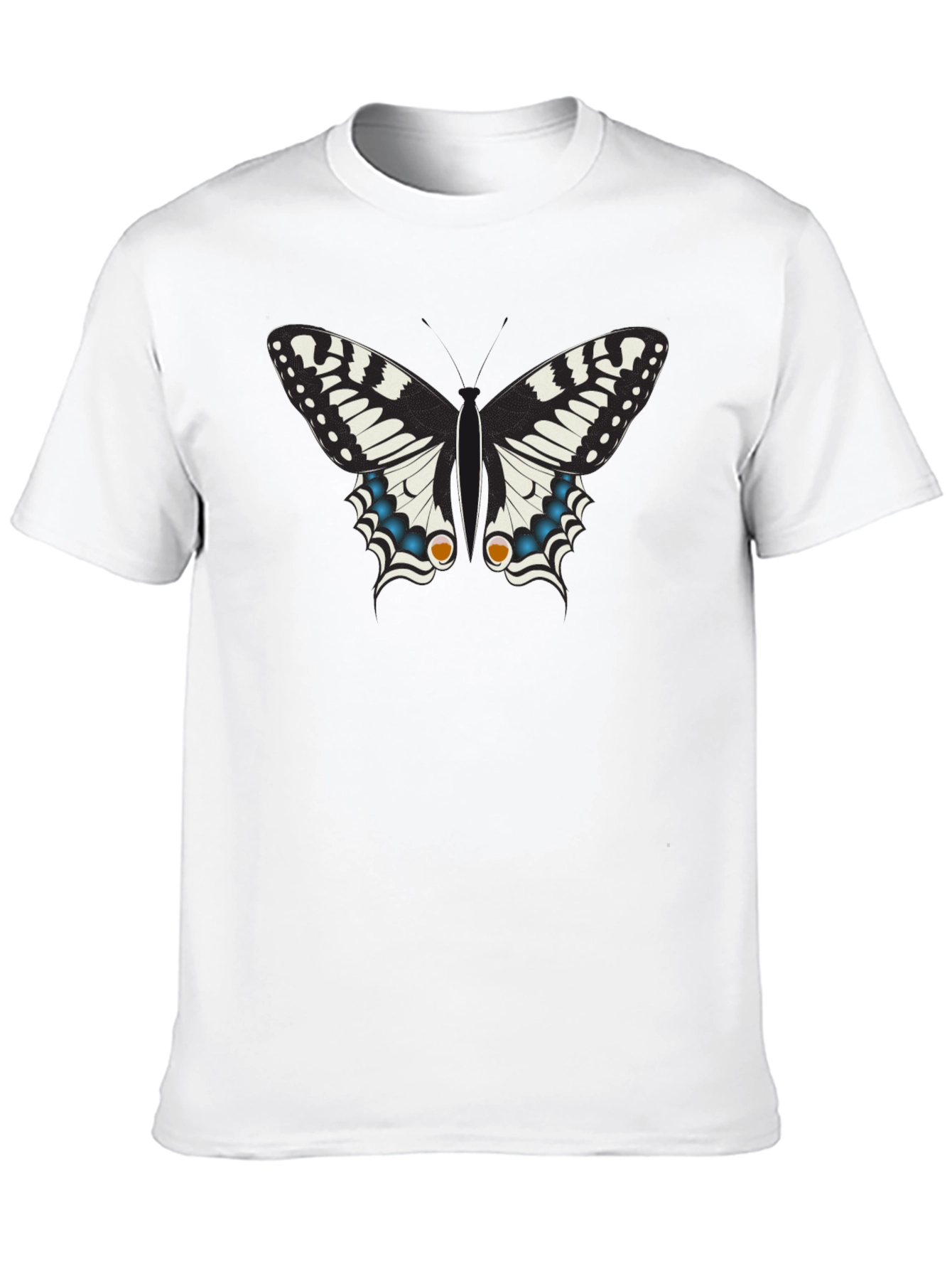 Butterfly Graphic Black T-Shirt