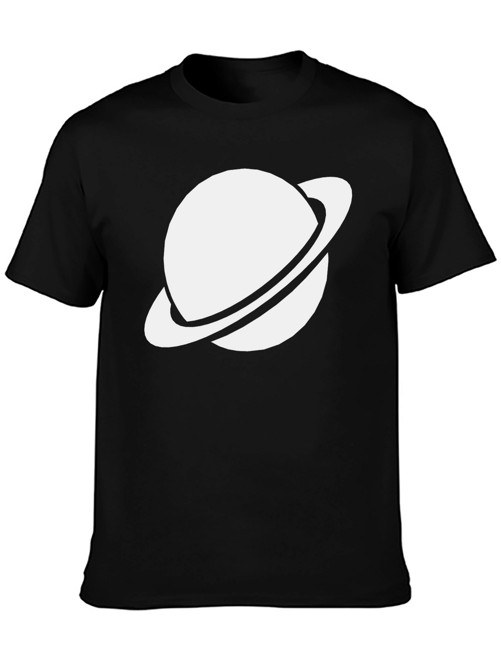 Saturn Graphic Tee - Trendy Space Shirt