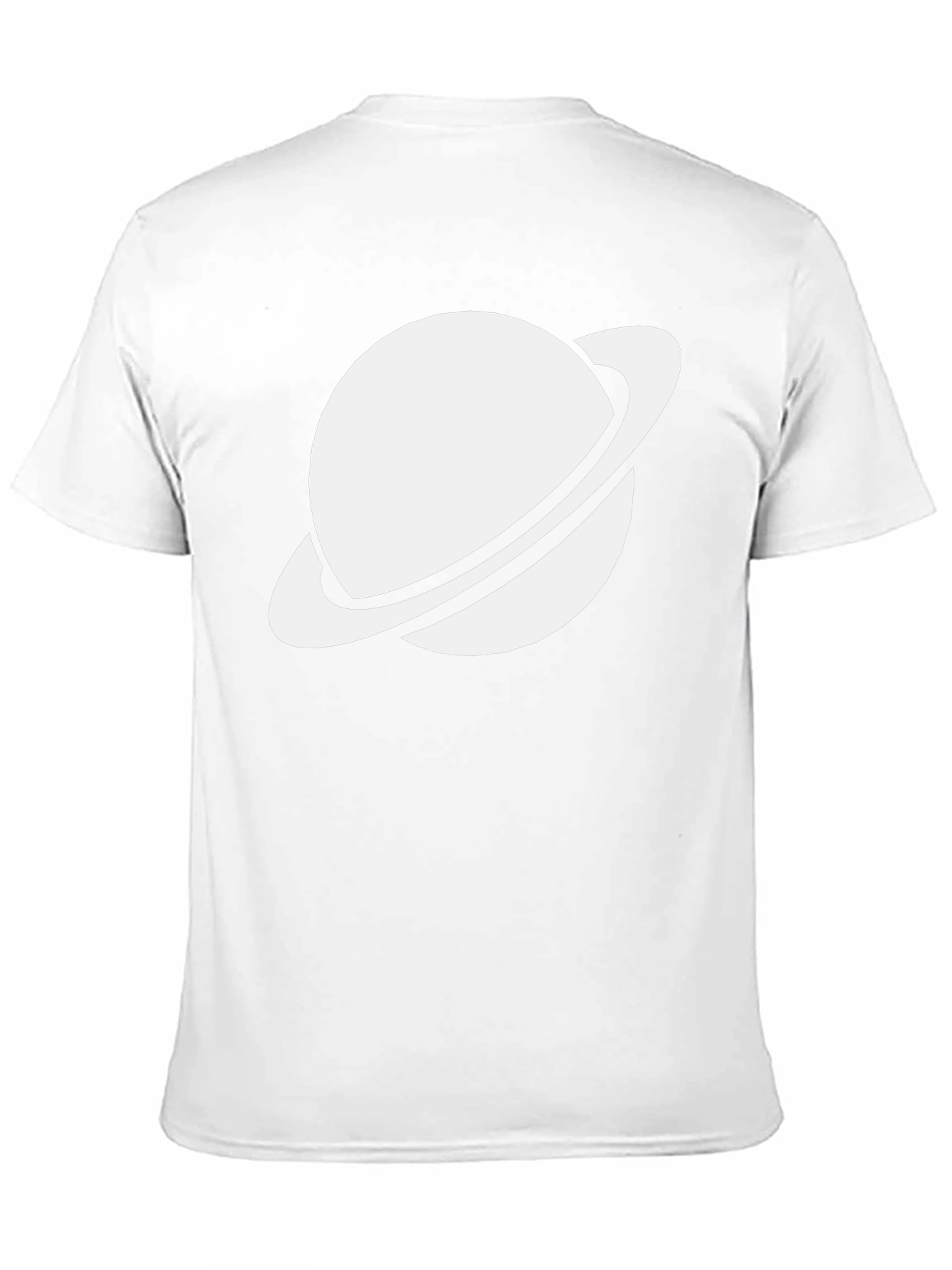 Saturn Graphic Tee - Trendy Space Shirt