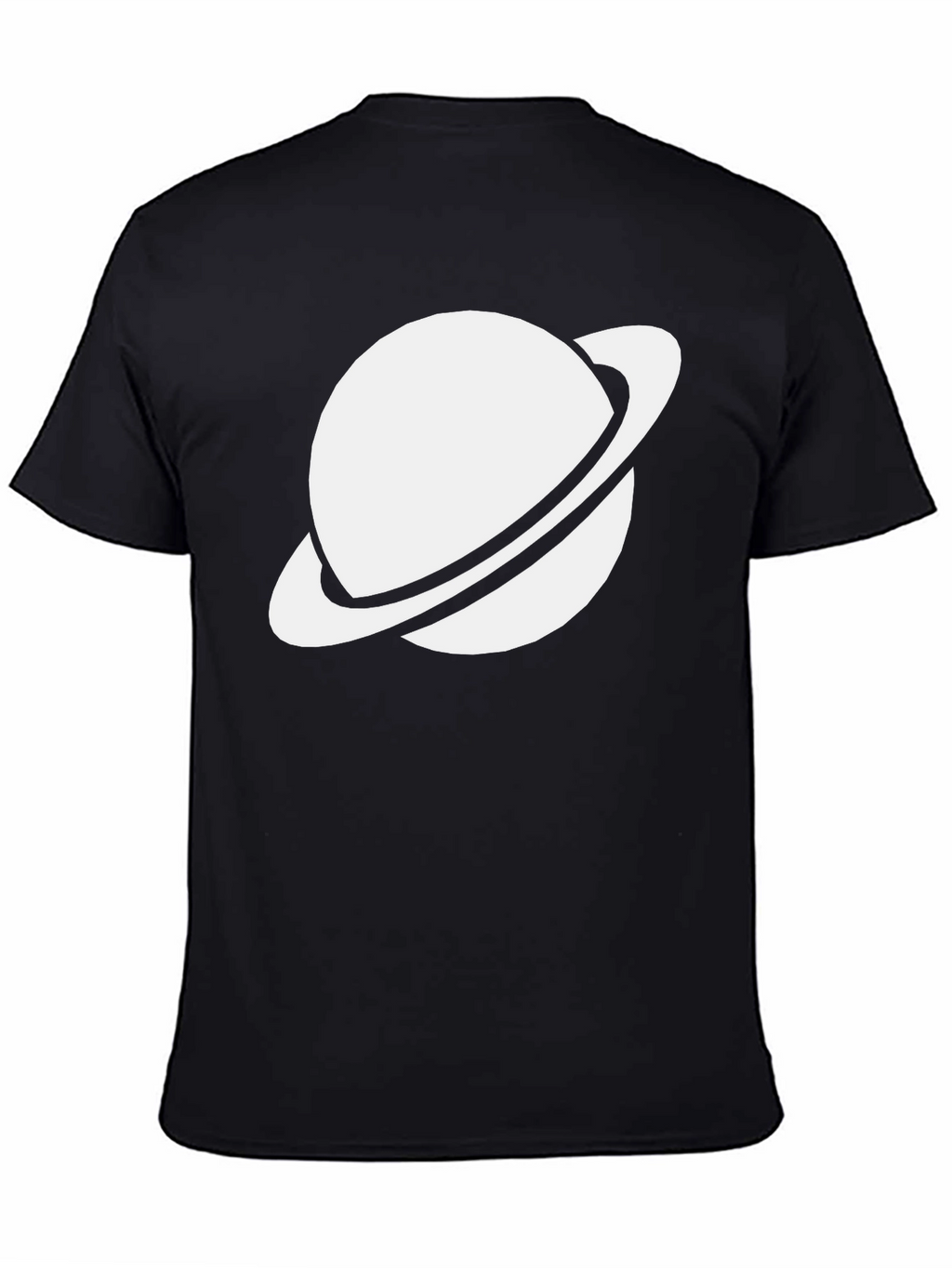 Saturn Graphic Tee - Trendy Space Shirt