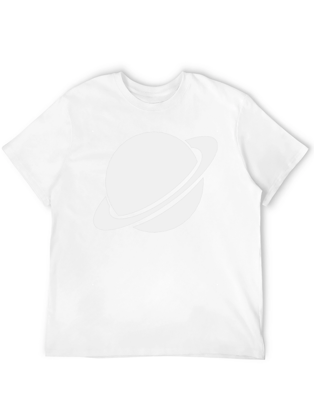 Saturn Graphic Tee - Trendy Space Shirt