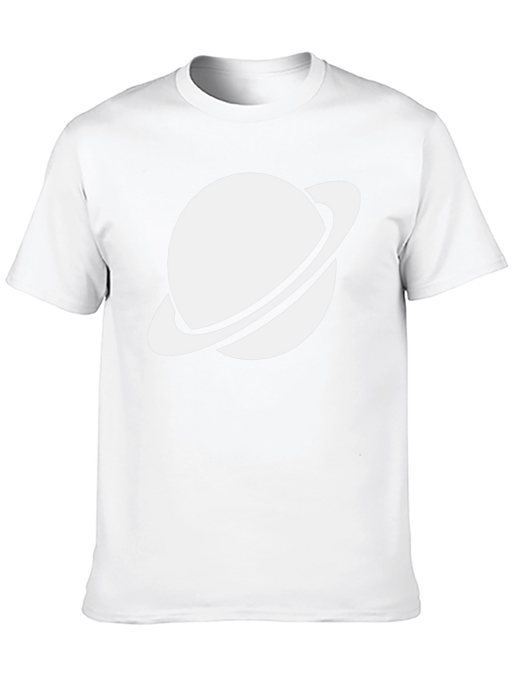 Saturn Graphic Tee - Trendy Space Shirt