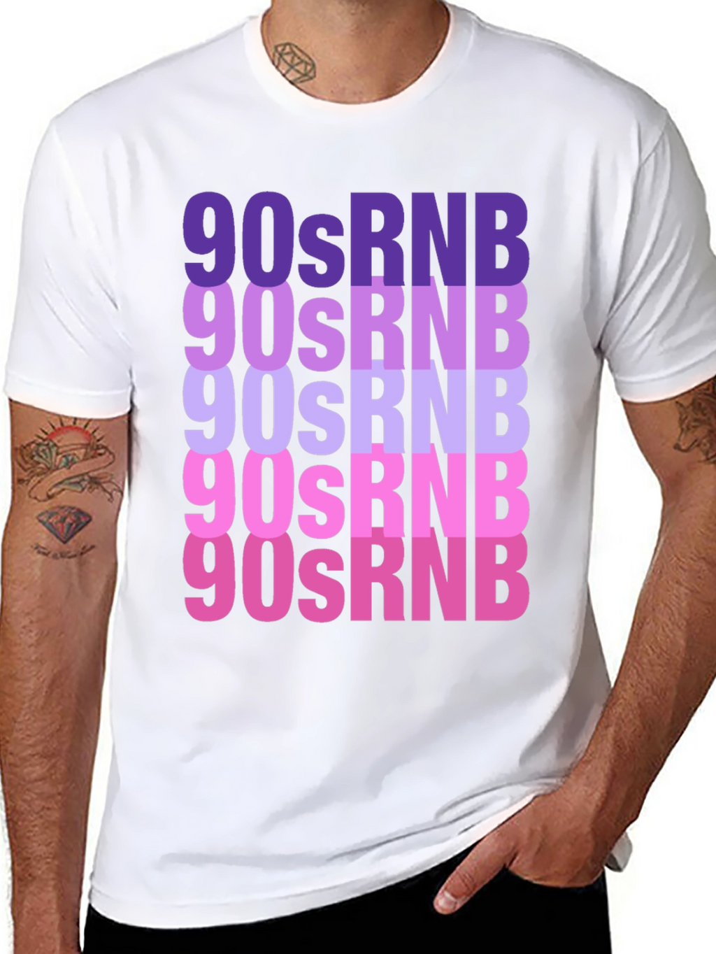 90s RNB T-Shirt - Retro Music Fashion