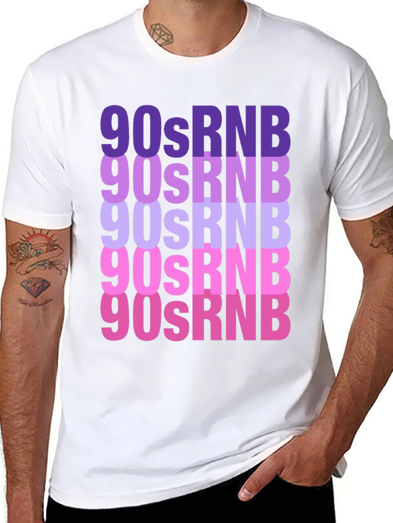 90s RNB T-Shirt - Retro Music Fashion