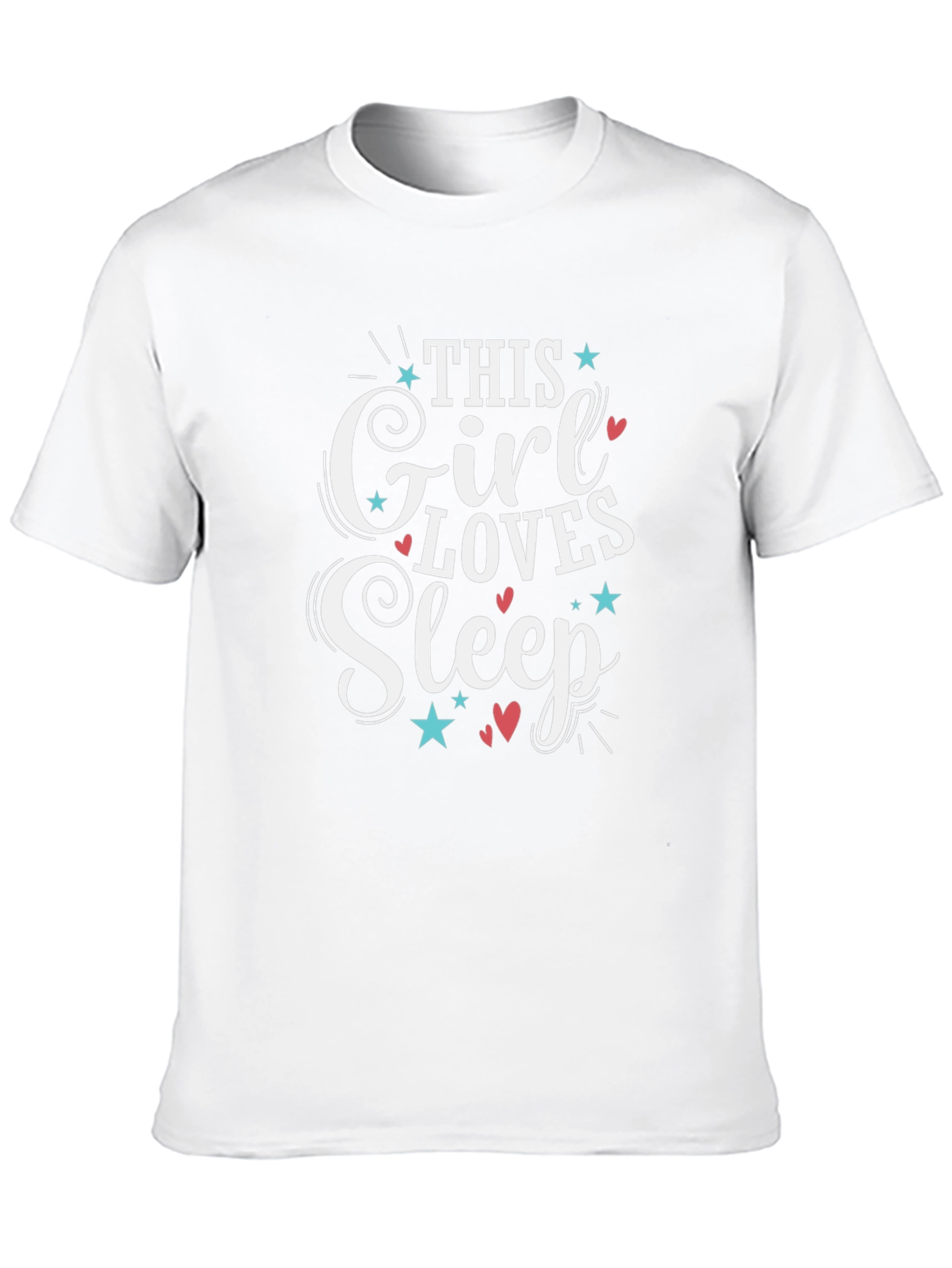 This Girl Loves Sleep Graphic T-Shirt