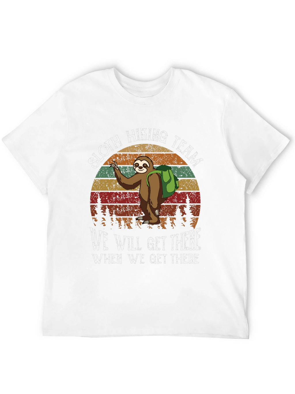 Sloth Hiking Team Tee - We Will Get There