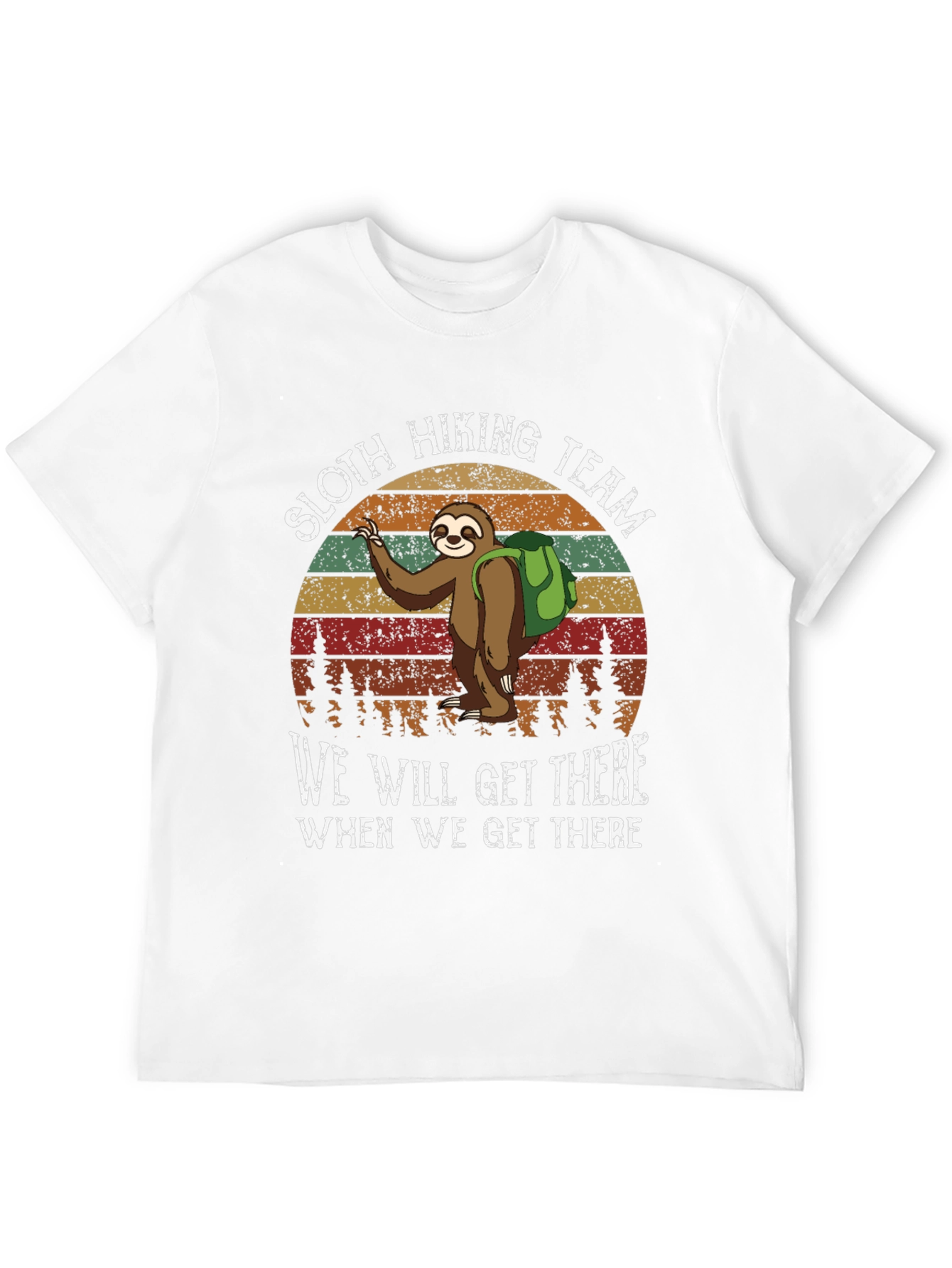 Sloth Hiking Team Tee - We Will Get There