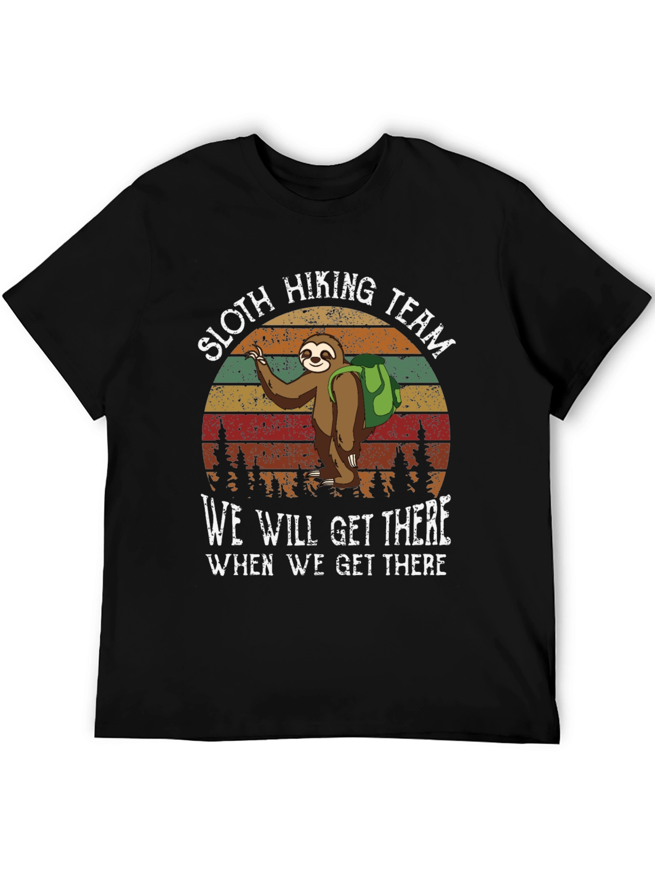 Sloth Hiking Team Tee - We Will Get There