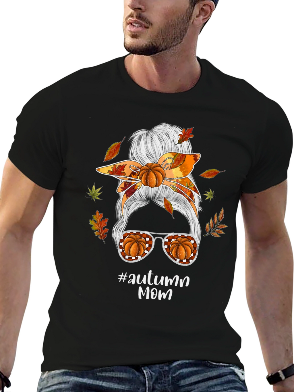 Autumn Mom T-Shirt - Fall Design