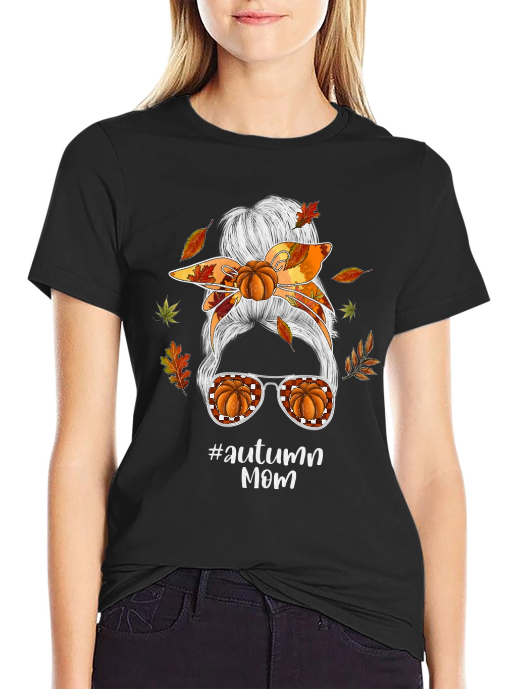 Autumn Mom T-Shirt - Fall Design